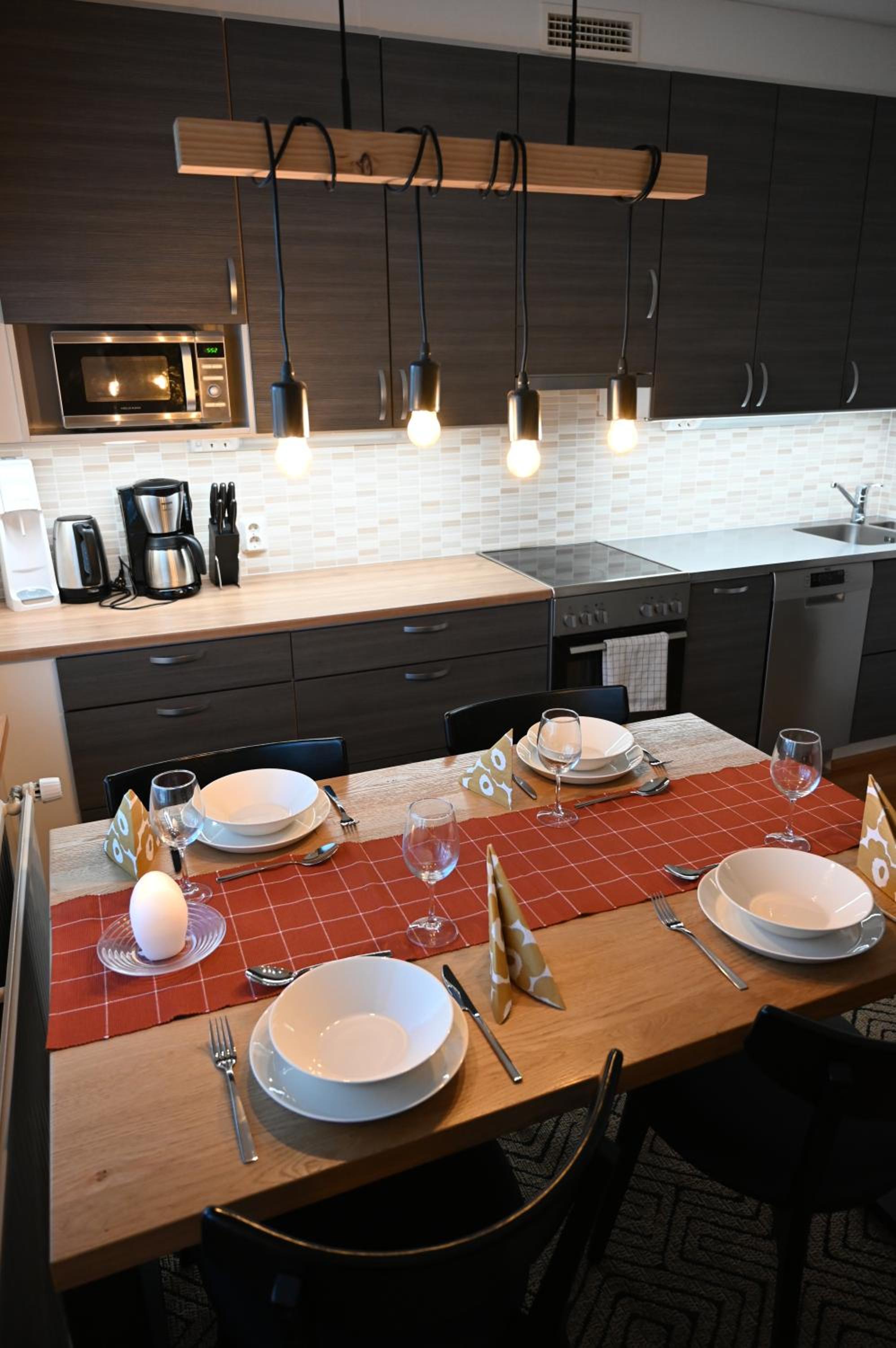 Apartment for six at the Rovaniemi city center