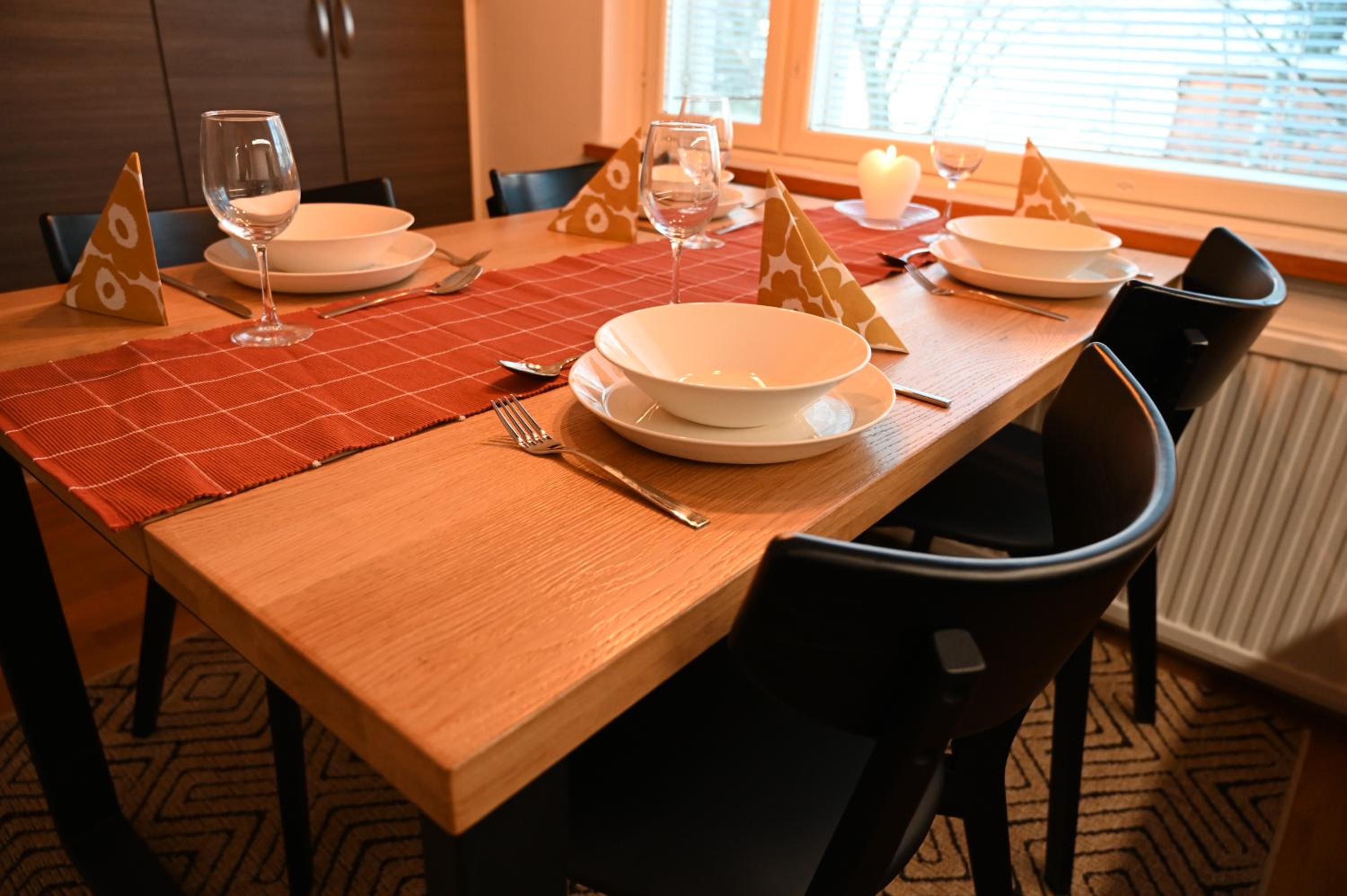 Apartment for six at the Rovaniemi city center