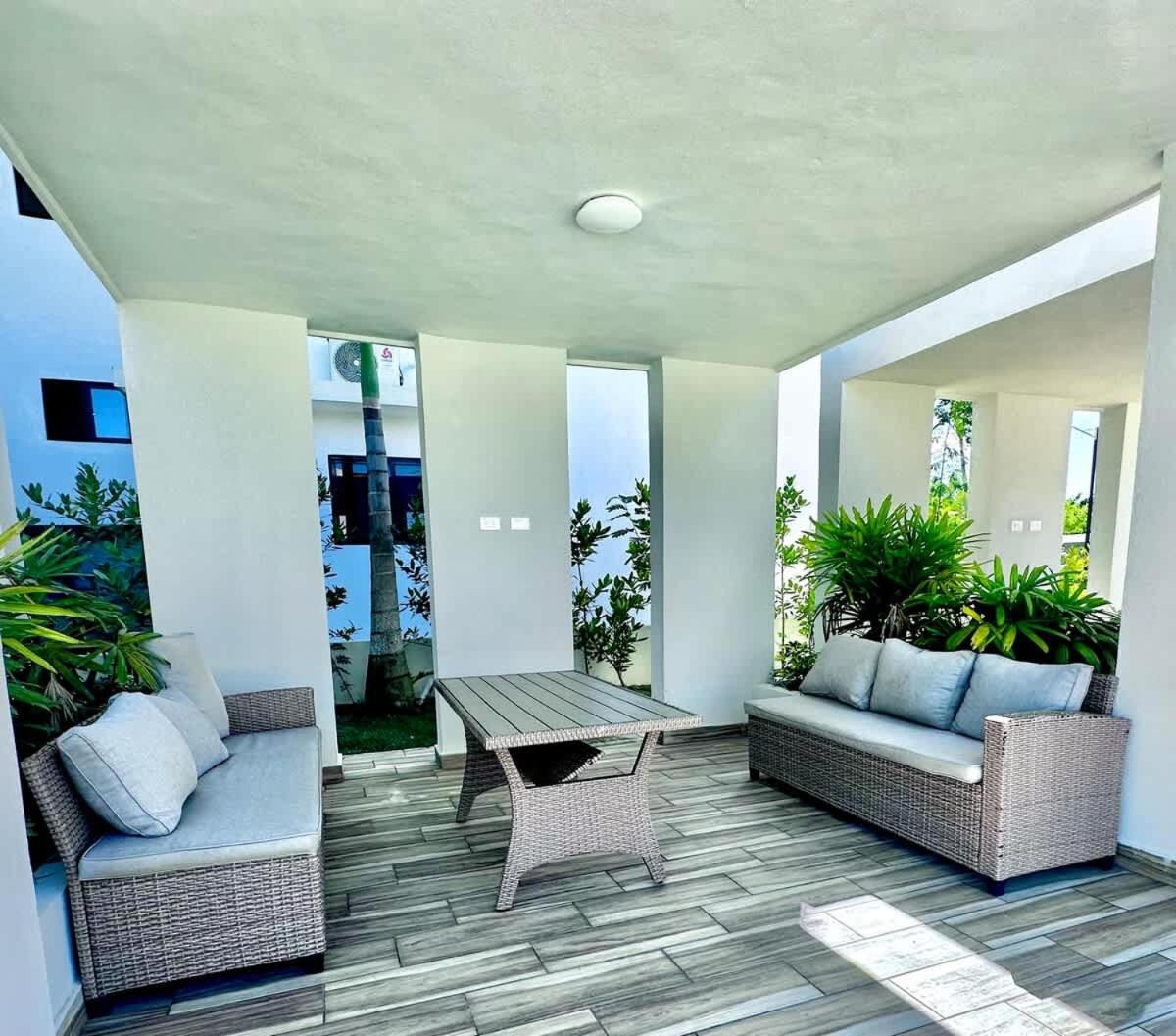 Escape to Villa 34 Pool BBQ & Play view 2