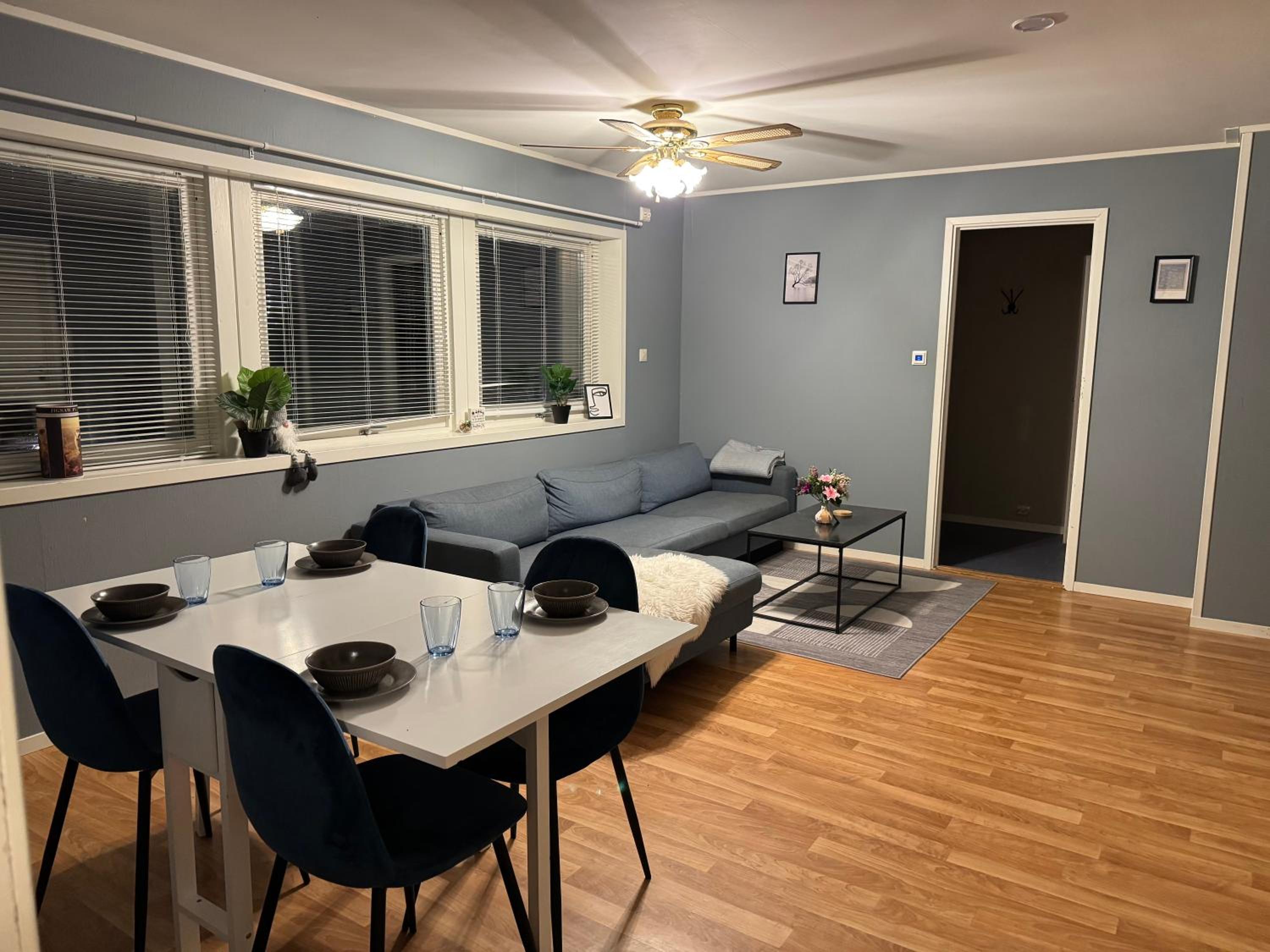 Apartment for 4 in Nature with Mountain View, 3 km from Beach