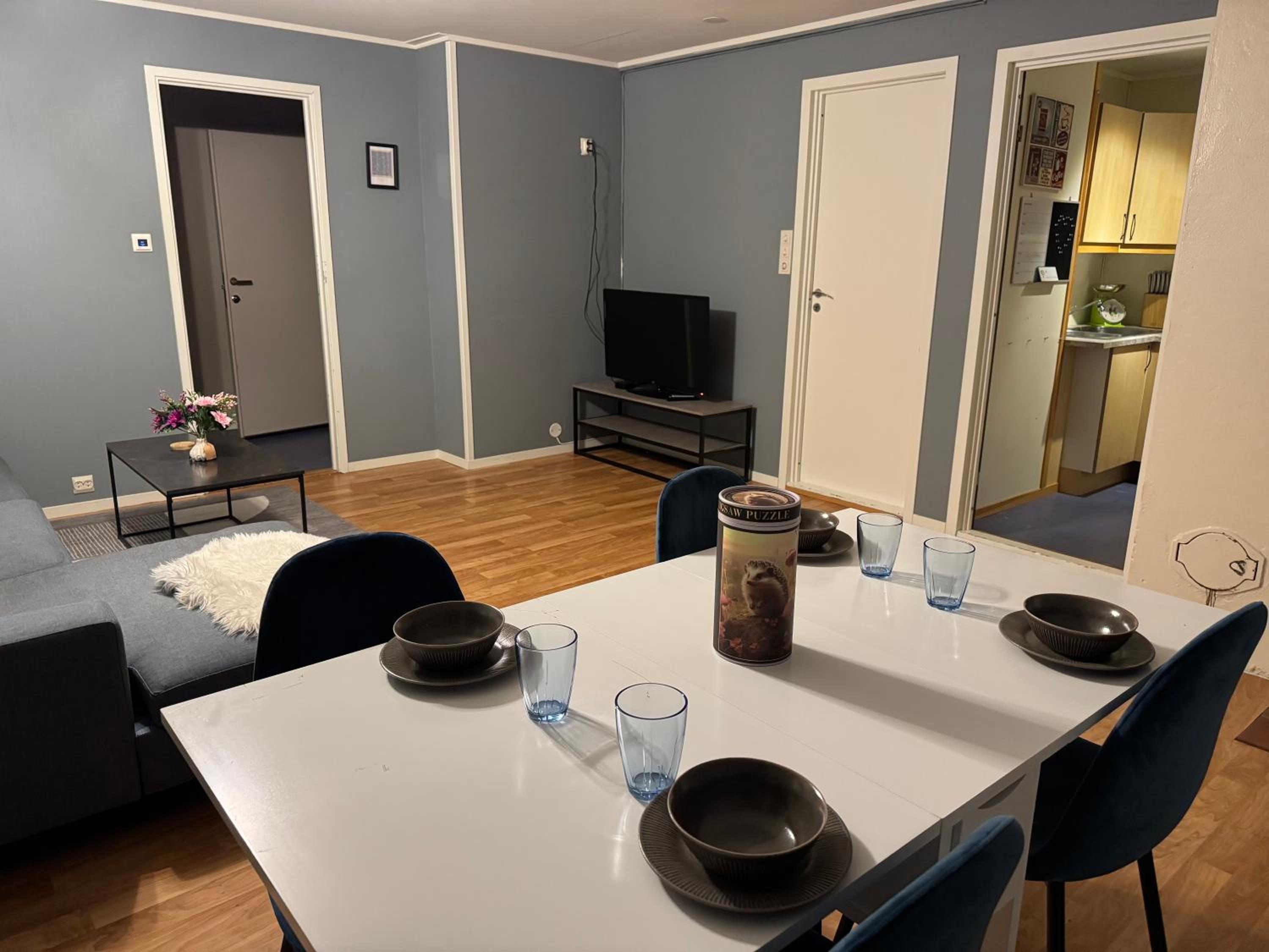 Apartment for 4 in Nature with Mountain View, 3 km from Beach