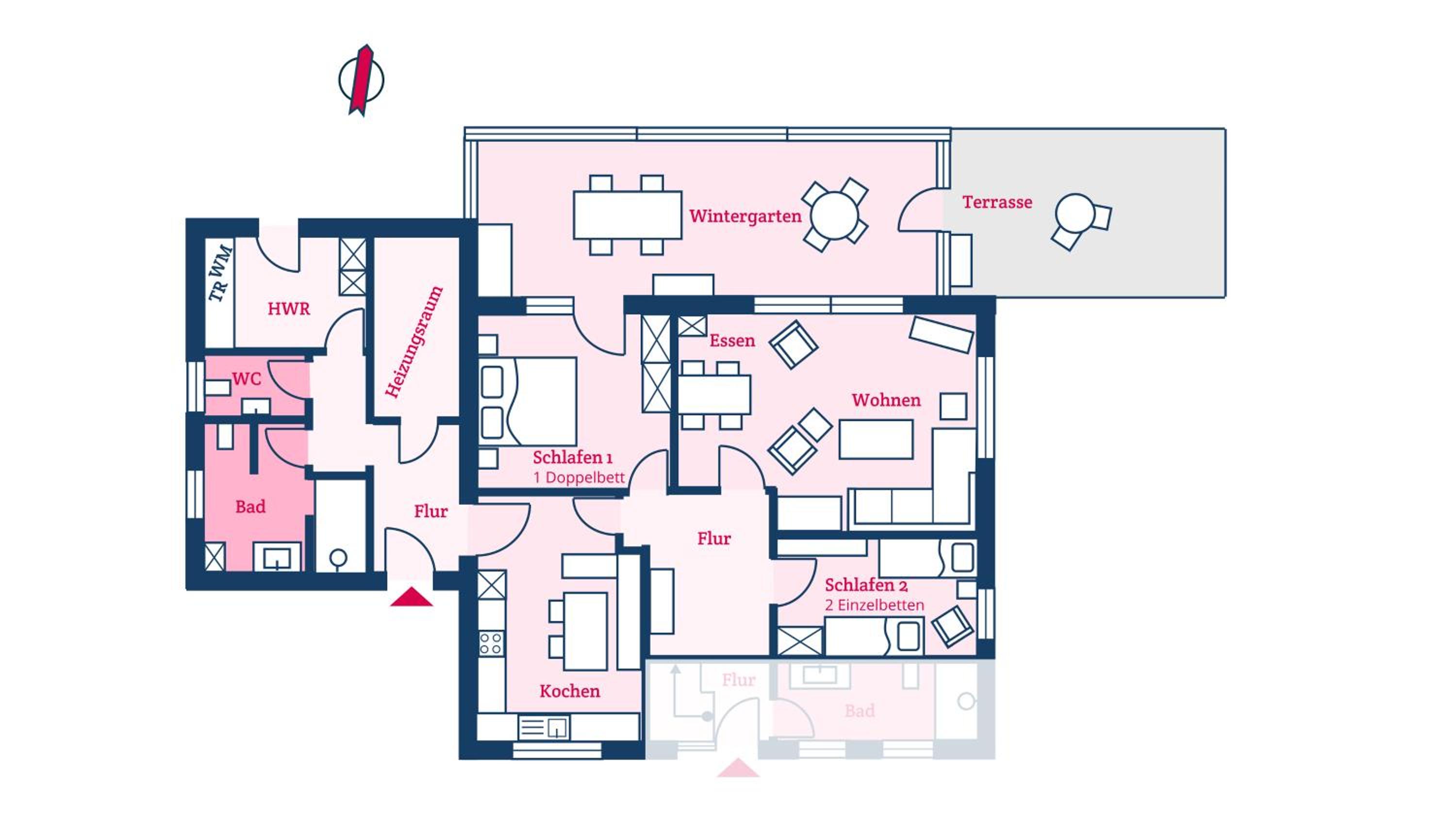 White House Ferienwohnung 1