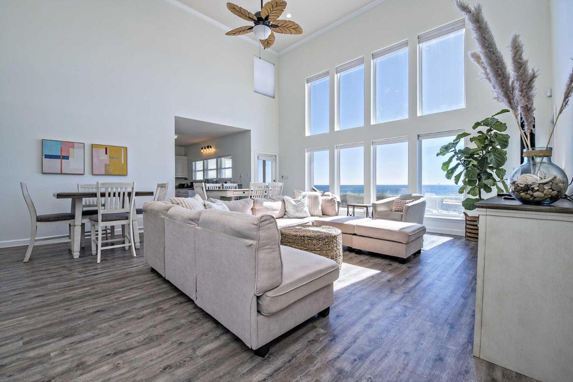 High Tide Beach House view 2