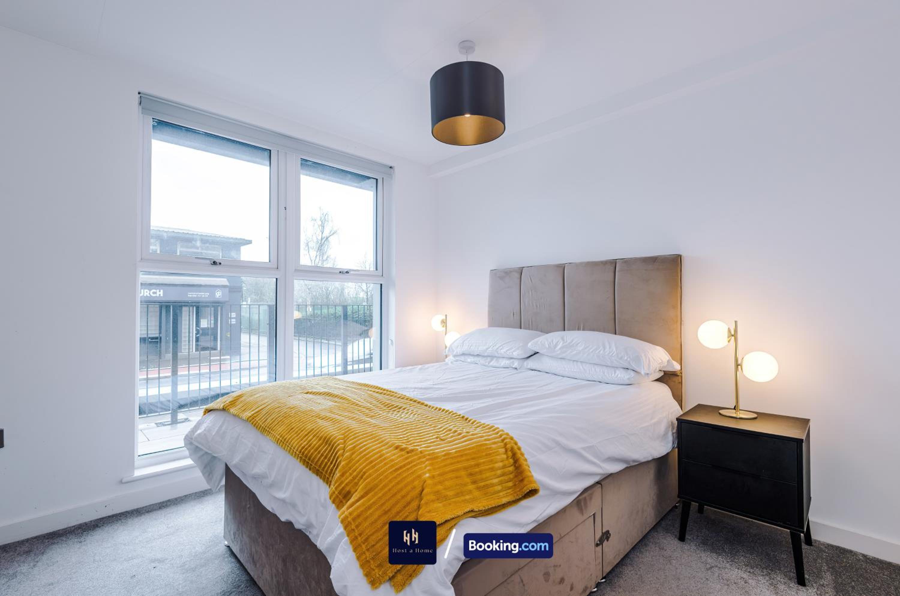 Modern 2 Bed Apartment With Balcony By Host A Home view 2
