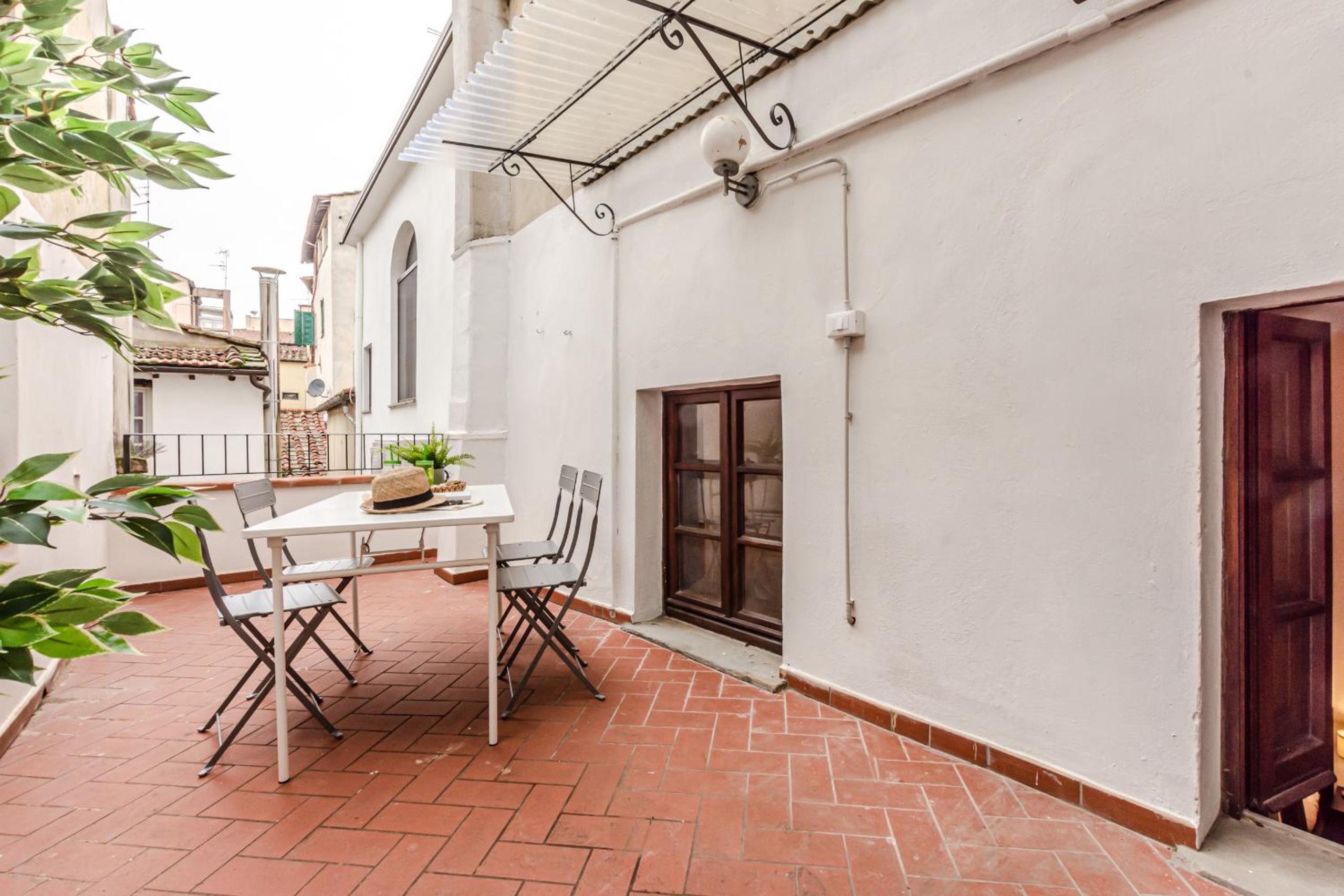 Loft gatto sul tetto in centro storico con terrazza