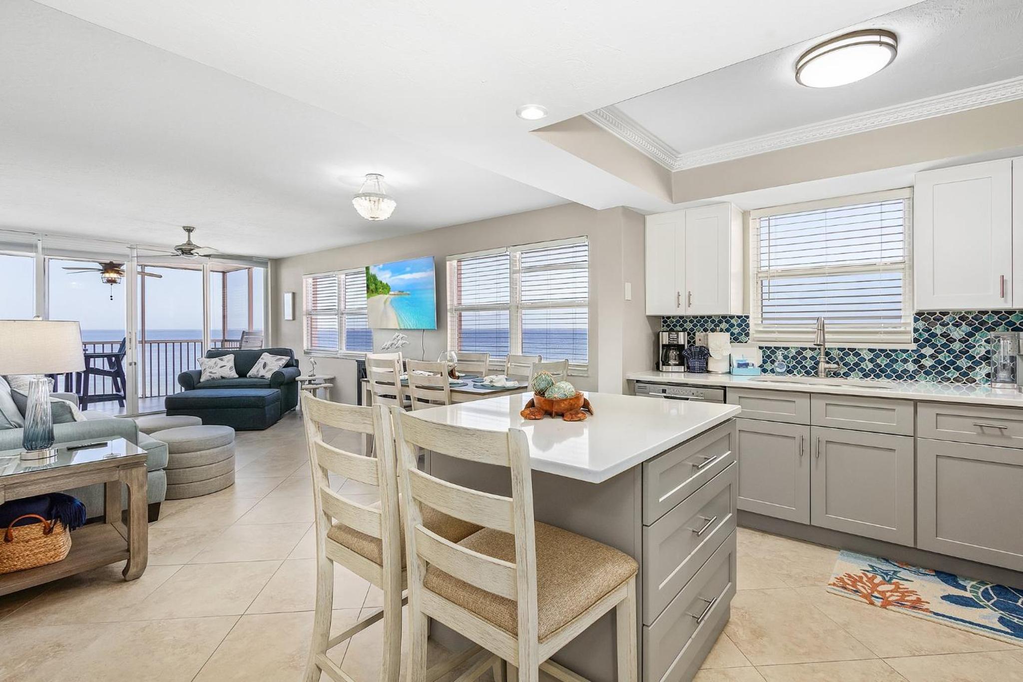 Seaside Condo w/ Panoramic Gulf Views, Pool & BBQ view 4