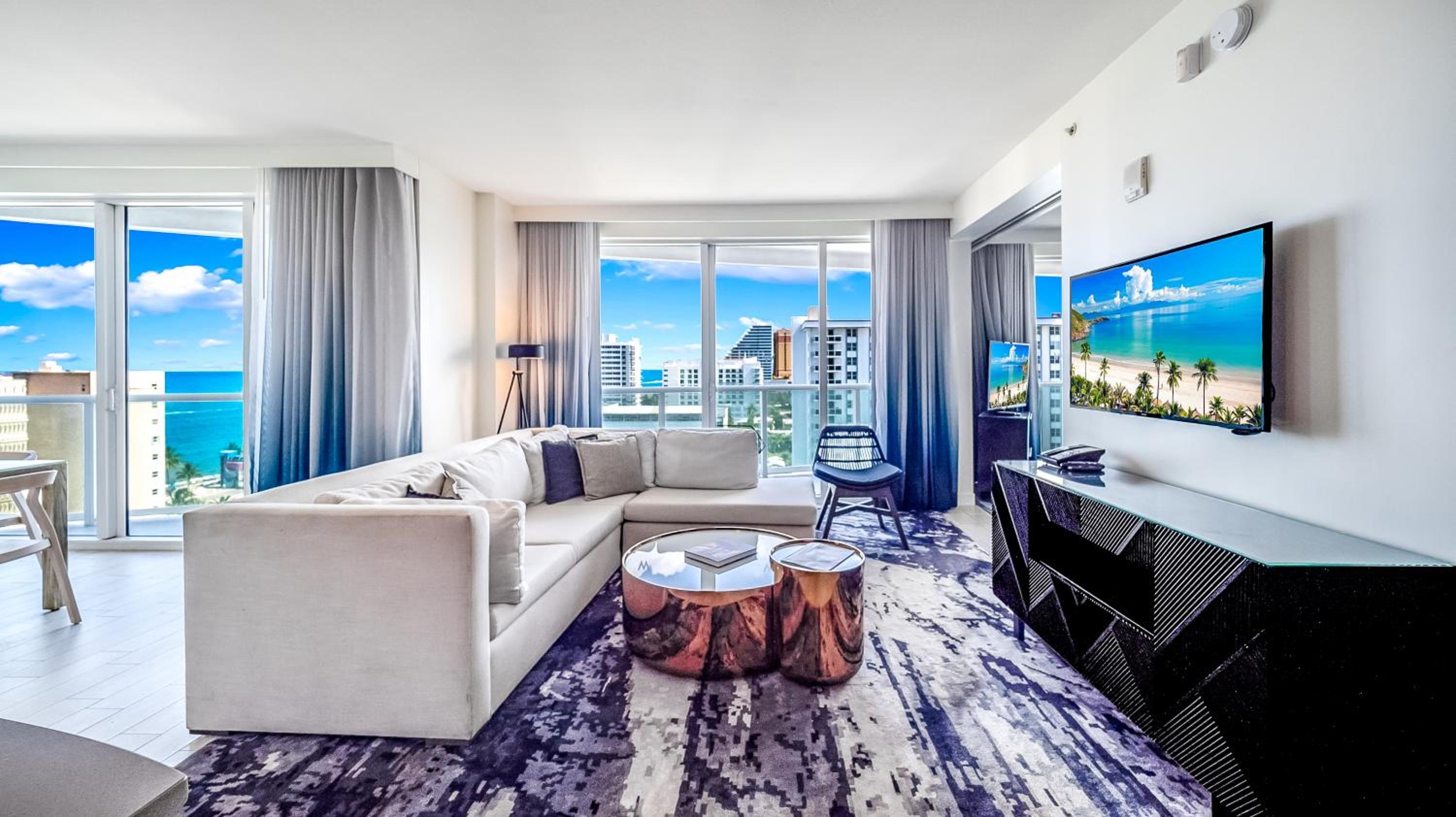 2 Bed Luxury Oceanview Suite at W Fort Lauderdale view 3
