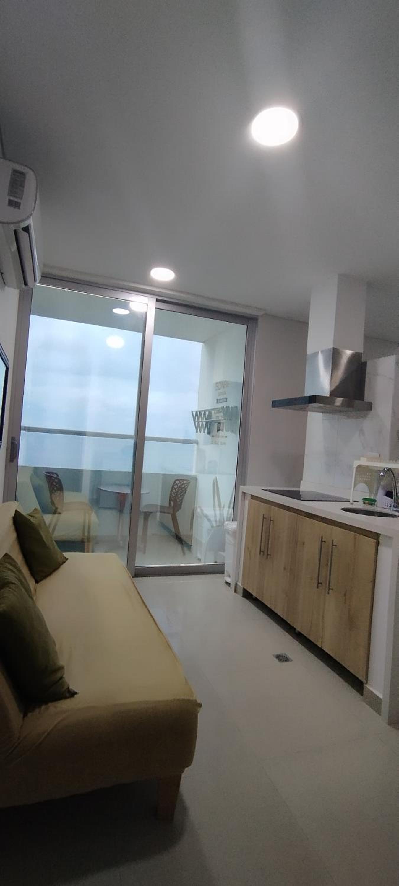 Apartoestudio Con vista al mar Rodadero