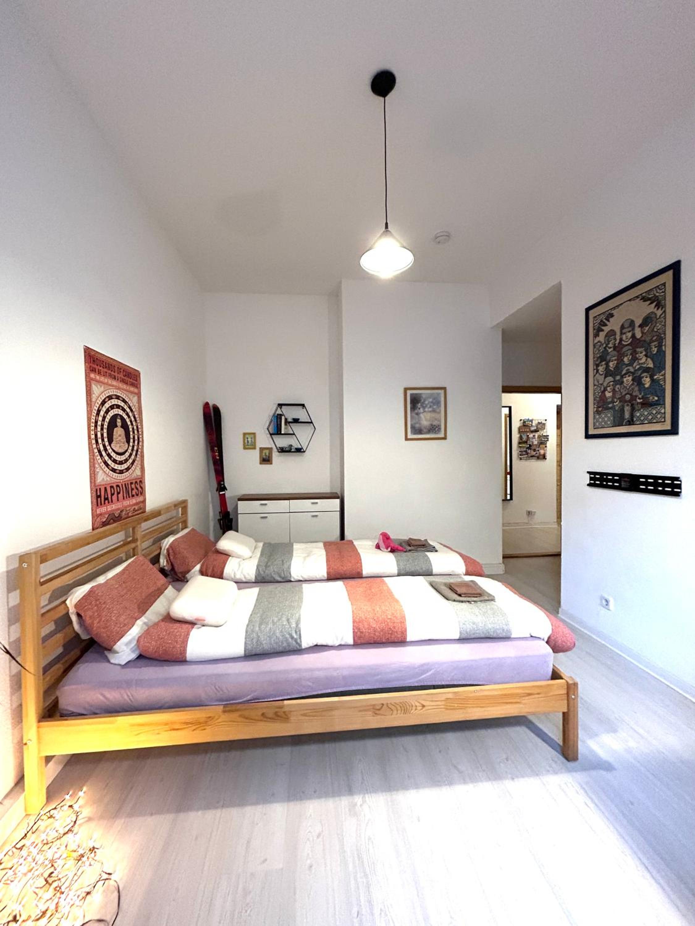 nur 10 min Fuß zum Zentrum,45qm,Netflix