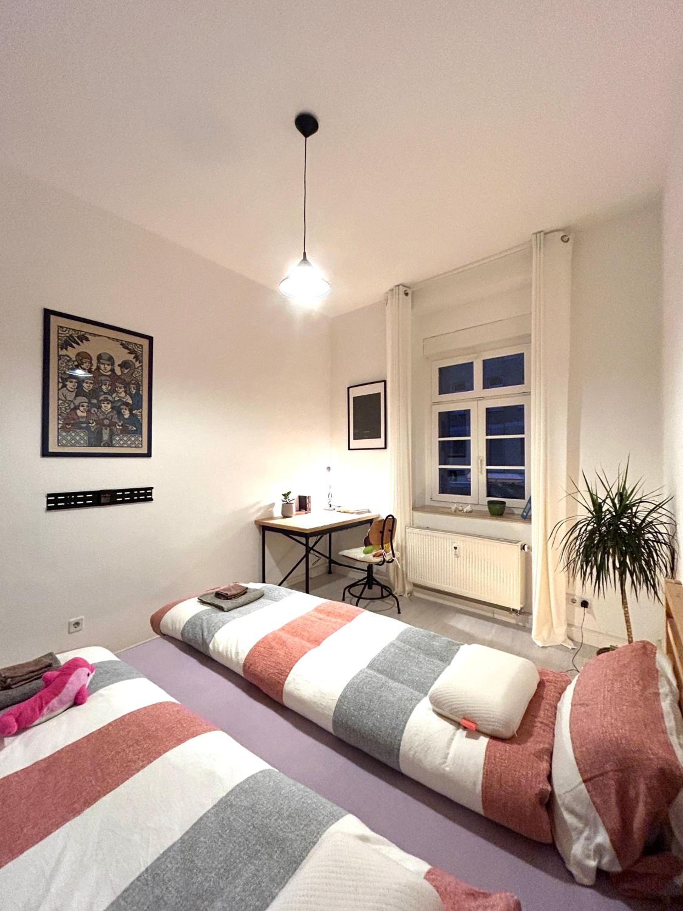 nur 10 min Fuß zum Zentrum,45qm,Netflix
