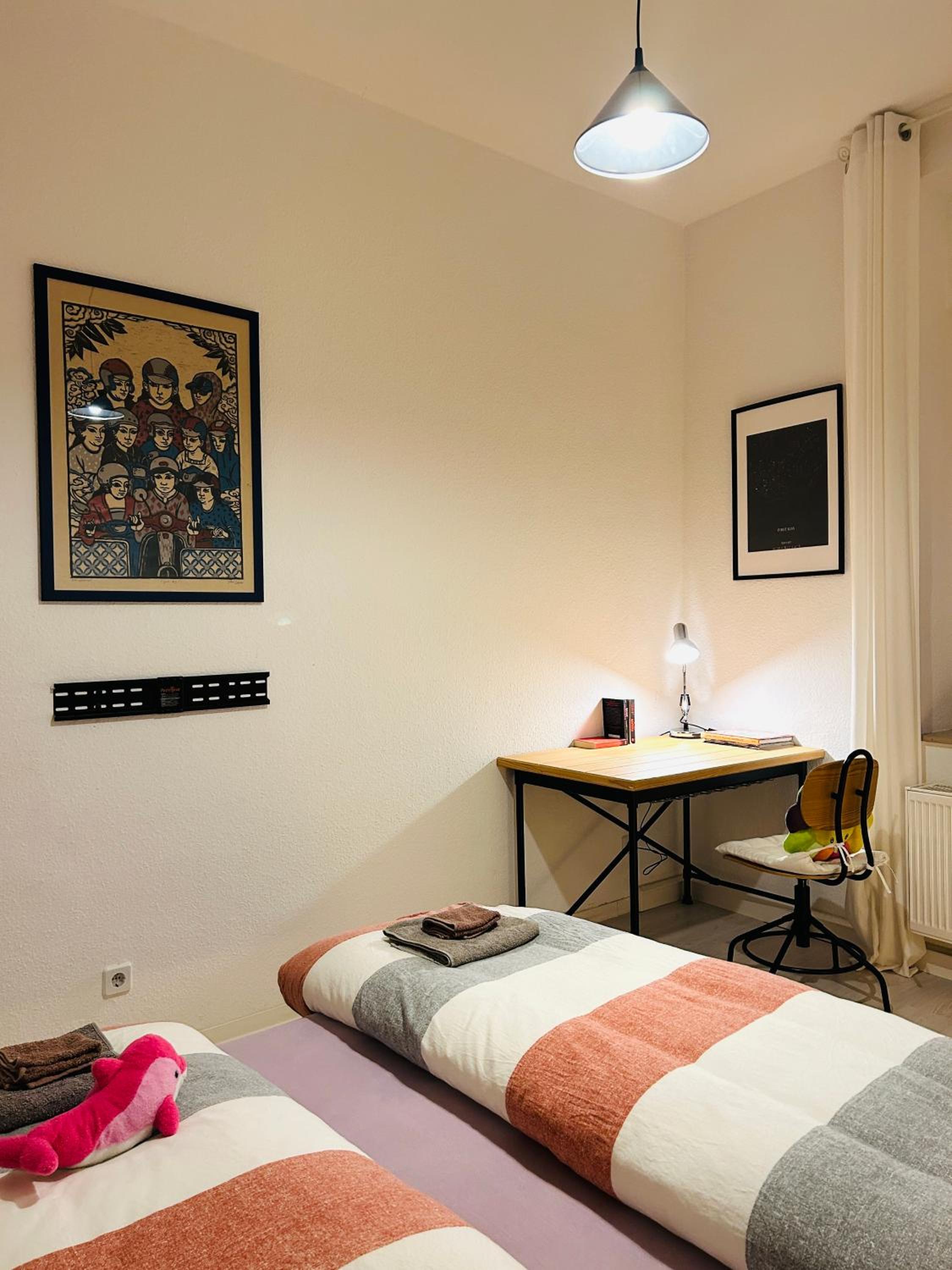 nur 10 min Fuß zum Zentrum,45qm,Netflix