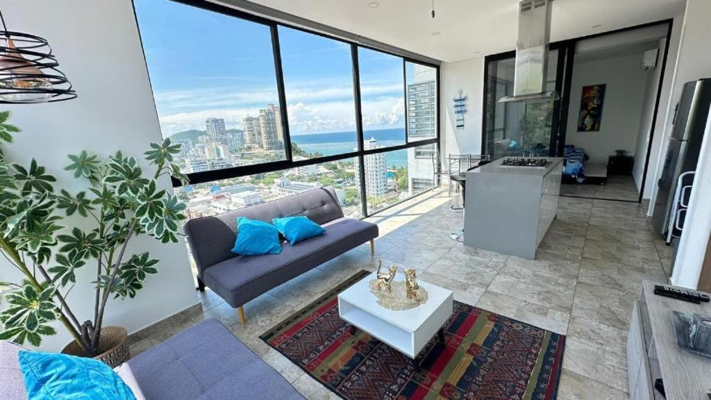 Apto dos habitaciones vista al mar edificio vita
