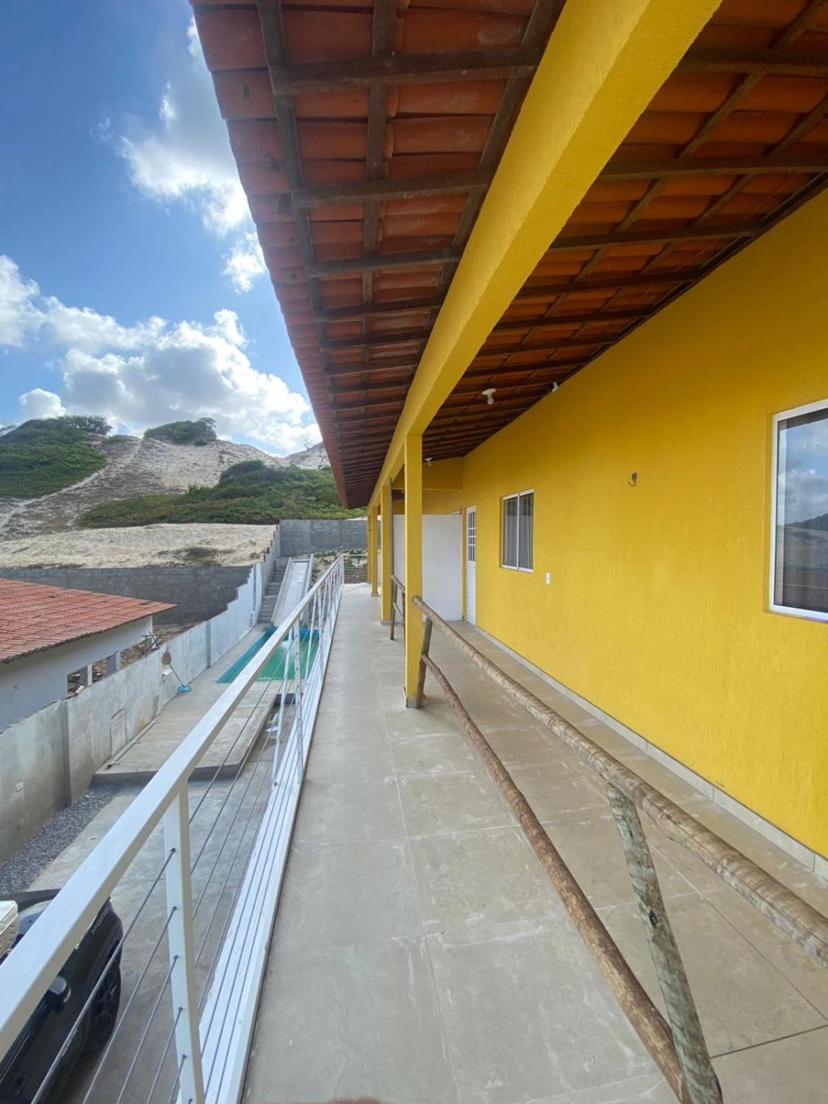 Pousada Dunnas do Thyago - preços de inauguração - Praia de Caraúbas - Vista para o mar e para as dunas
