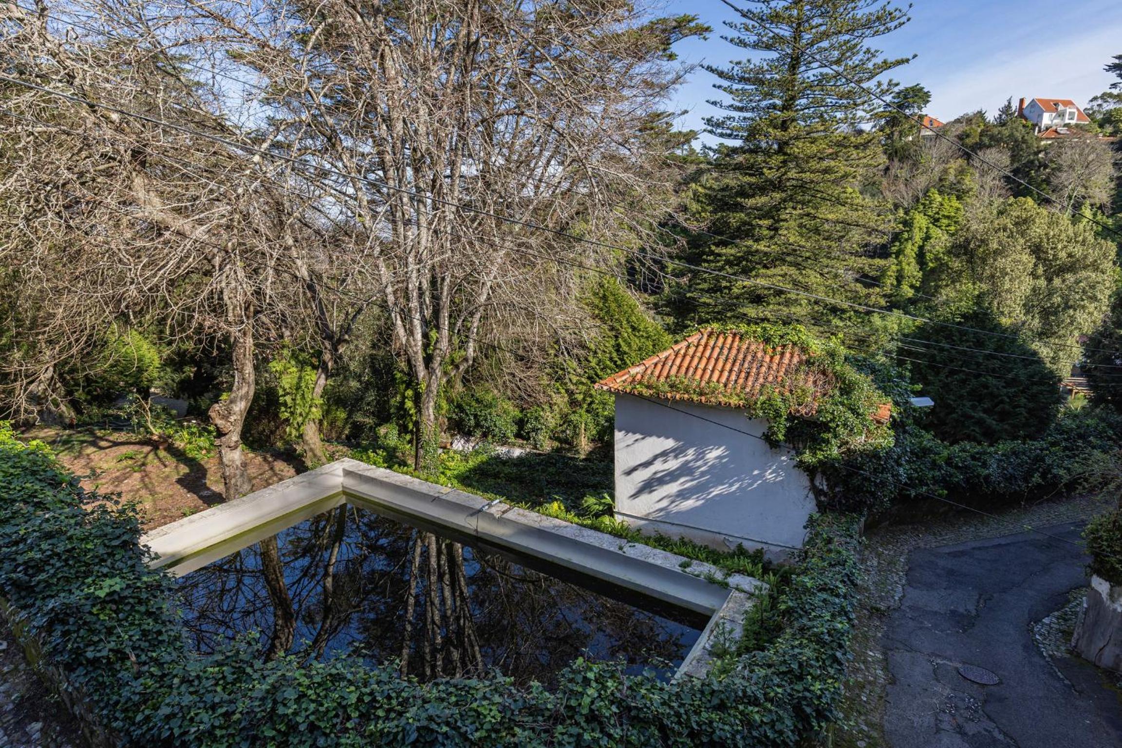 Giant Room in Sintra Center inside 17th century villa with snooker and patio view 5
