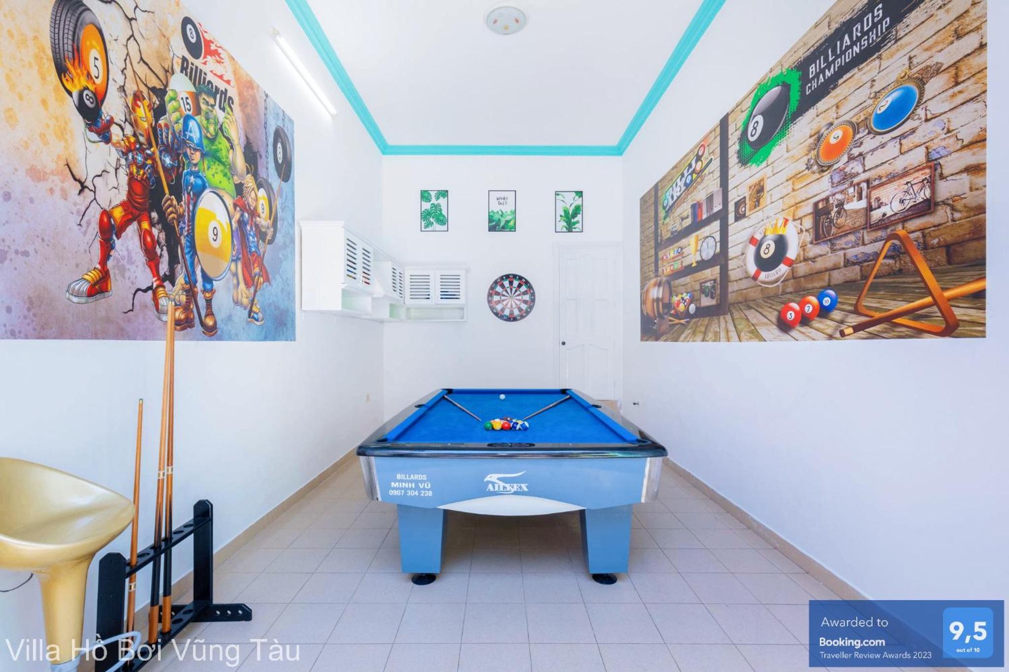 Villa Sân Vườn Gần Biển Bãi Sau - Free Bida - Dàn Karaoke view 5