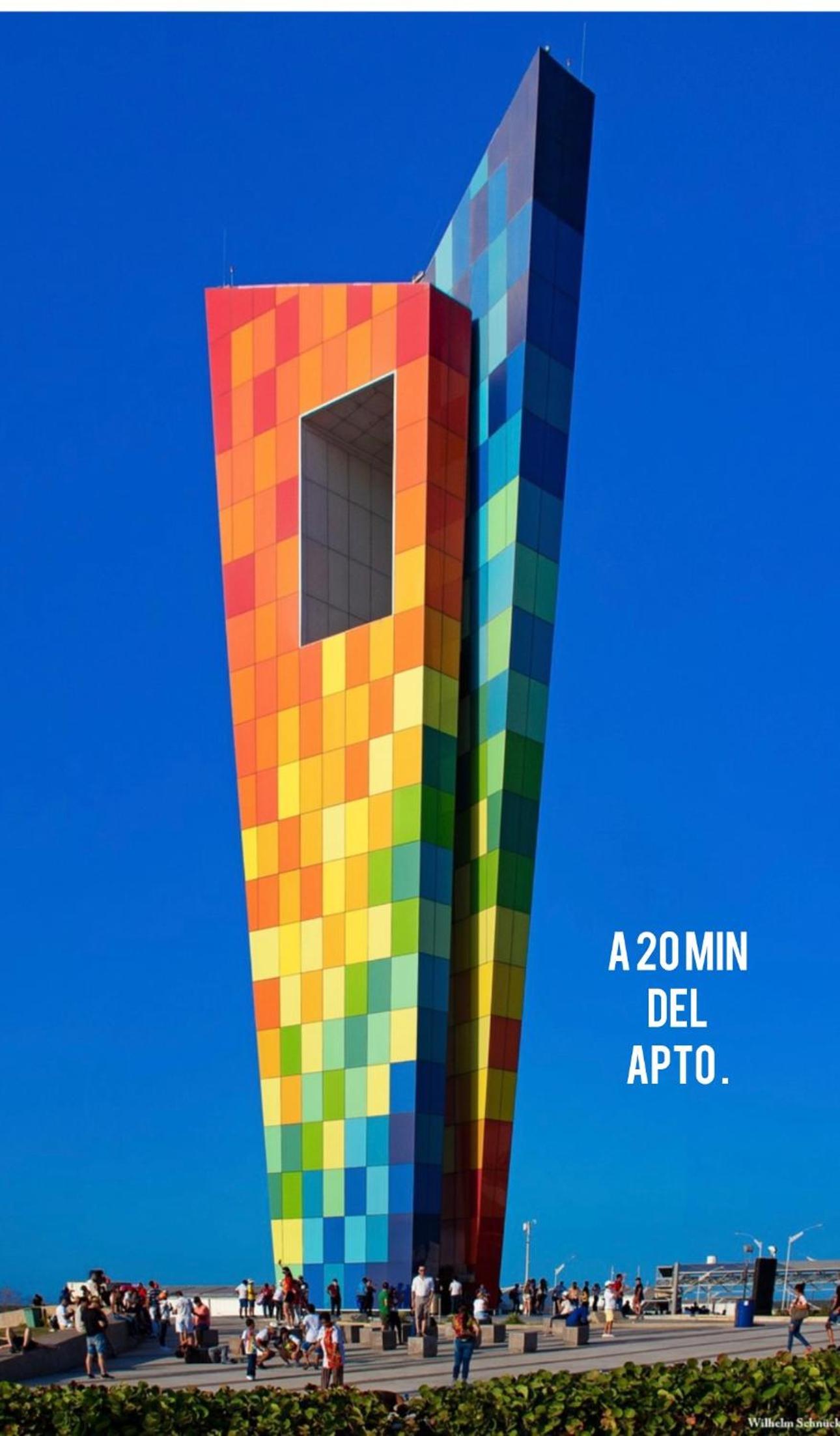 Moderno apto low cost 15 min CC buena vista 2 TV con parqueadero comunal