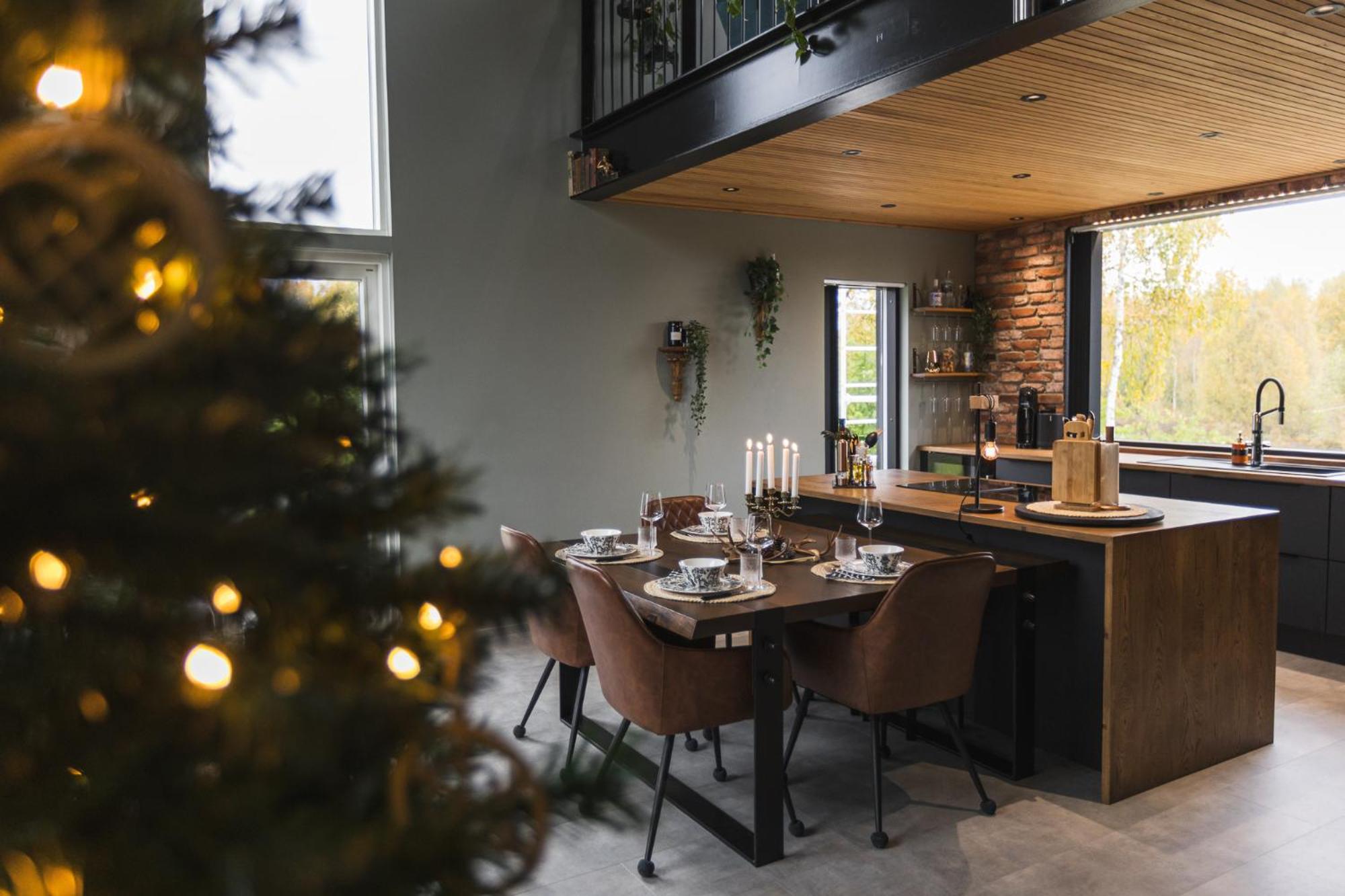 New arctic loft-style dream villa