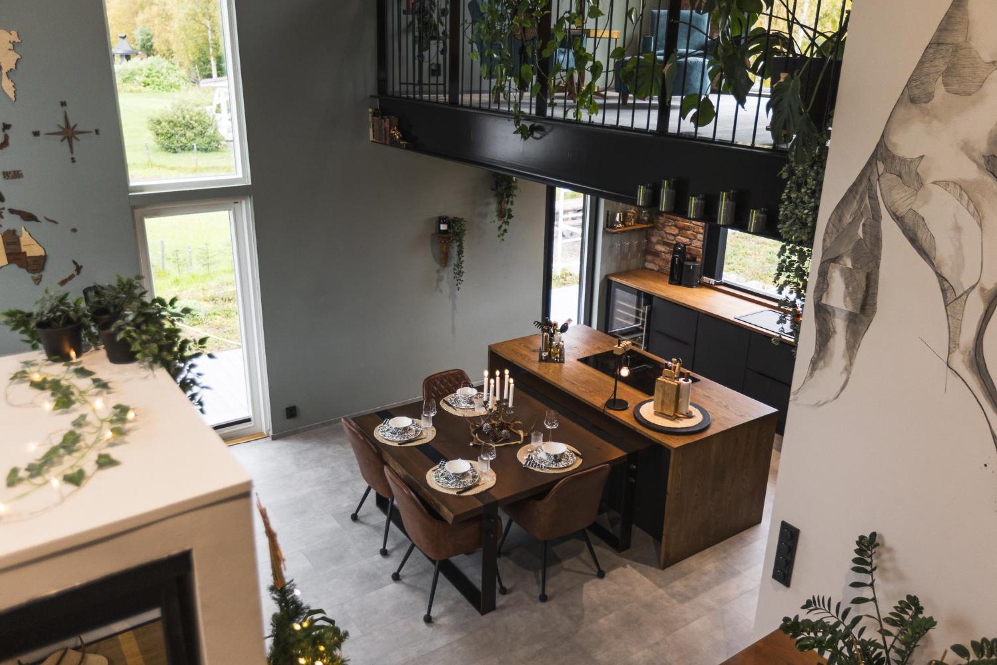 New arctic loft-style dream villa