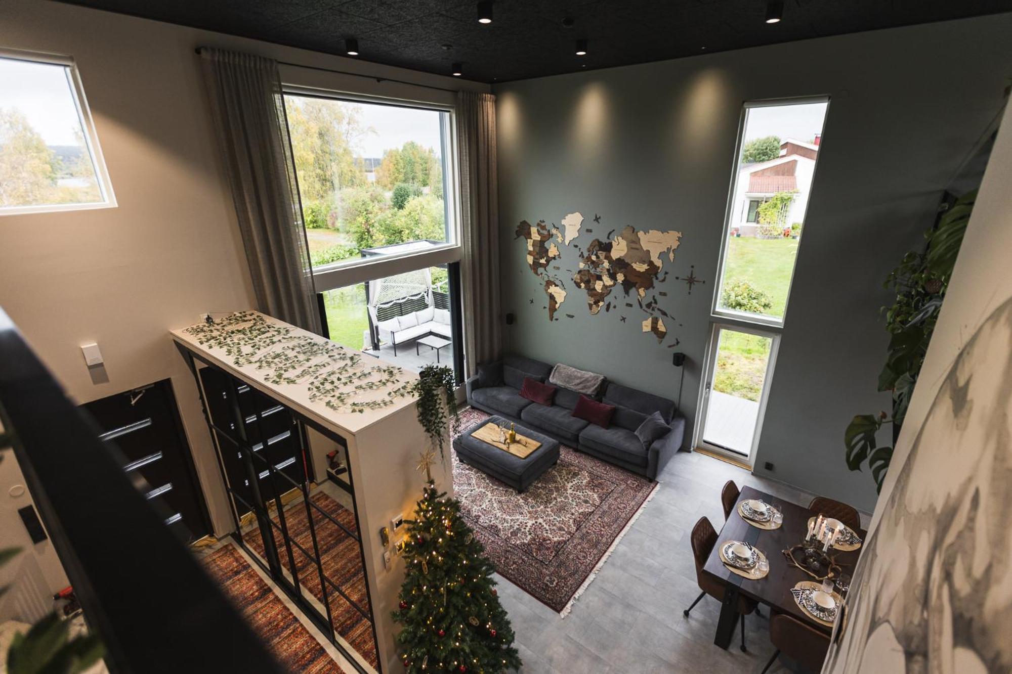 New arctic loft-style dream villa