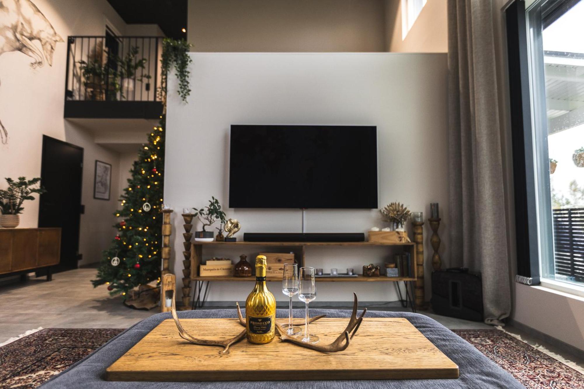 New arctic loft-style dream villa
