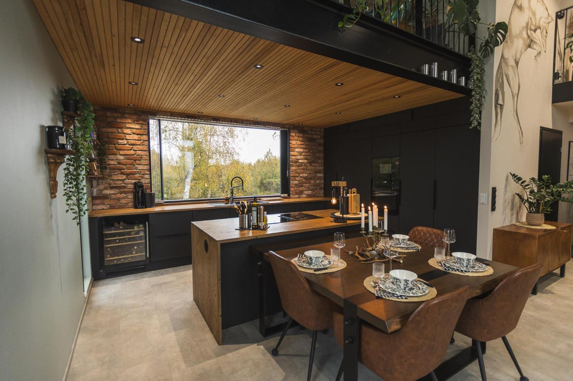 New arctic loft-style dream villa