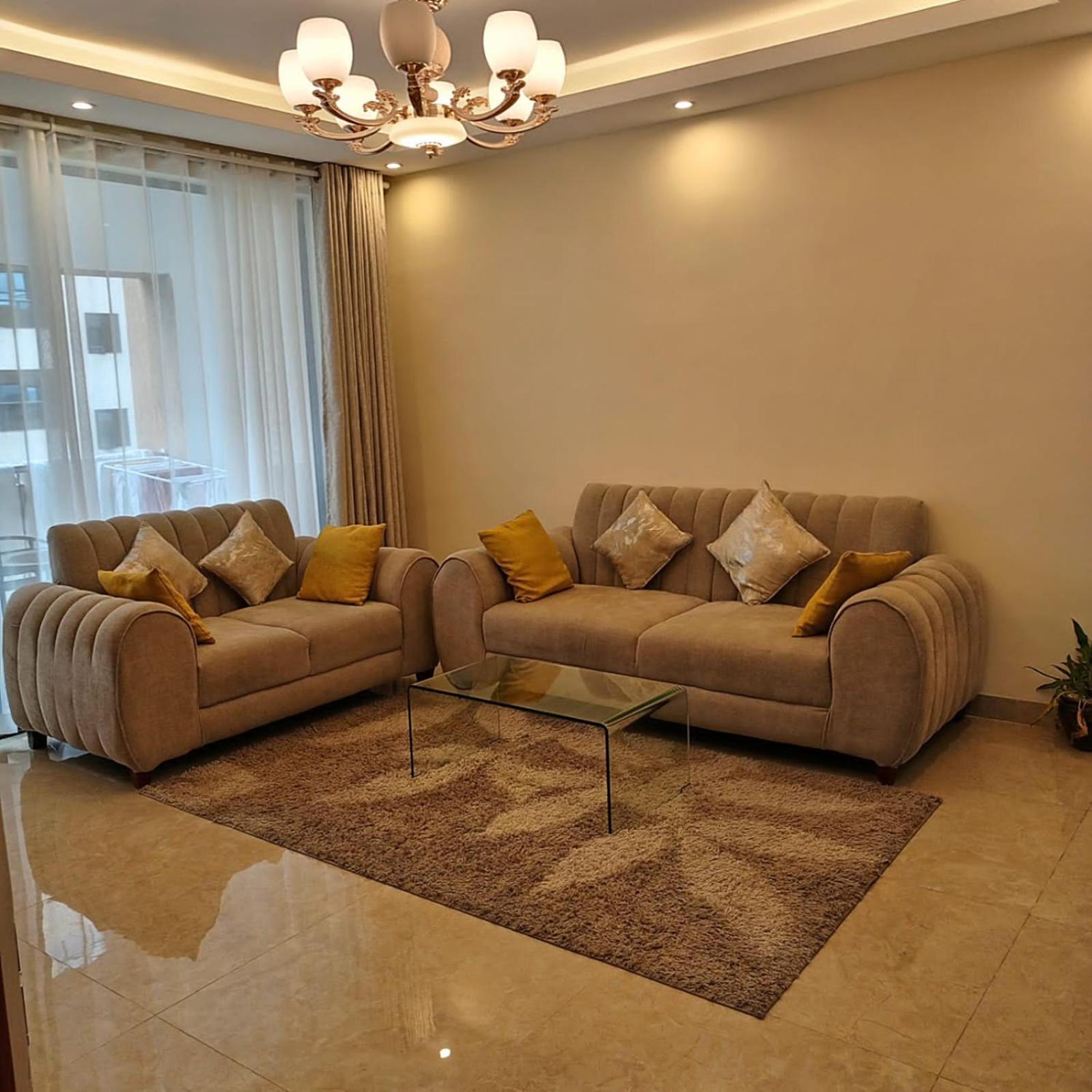 Enzi heights luxurious 2 bedroom furnished and serviced apartment with a pool,gym and playground