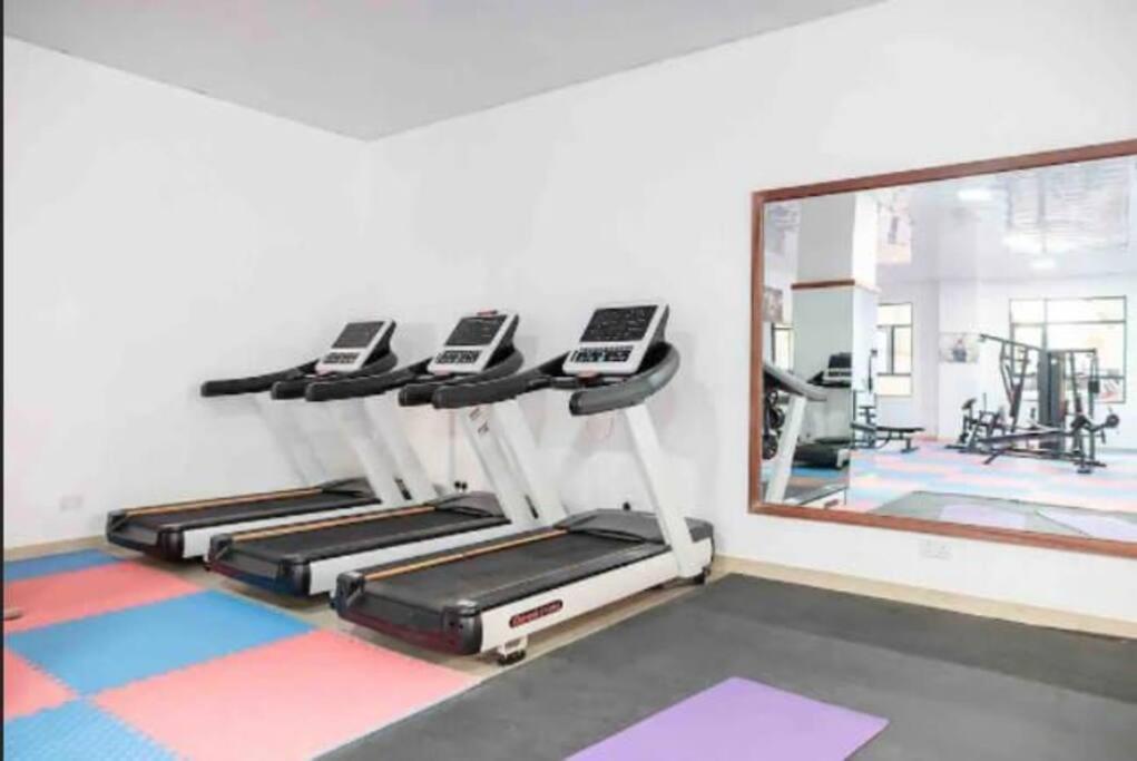 Enzi heights luxurious 2 bedroom furnished and serviced apartment with a pool,gym and playground