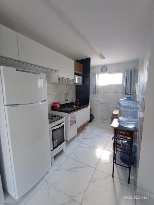 Apartamento no Forte Orange - Itamaraca, pé na areia de frente para o mar