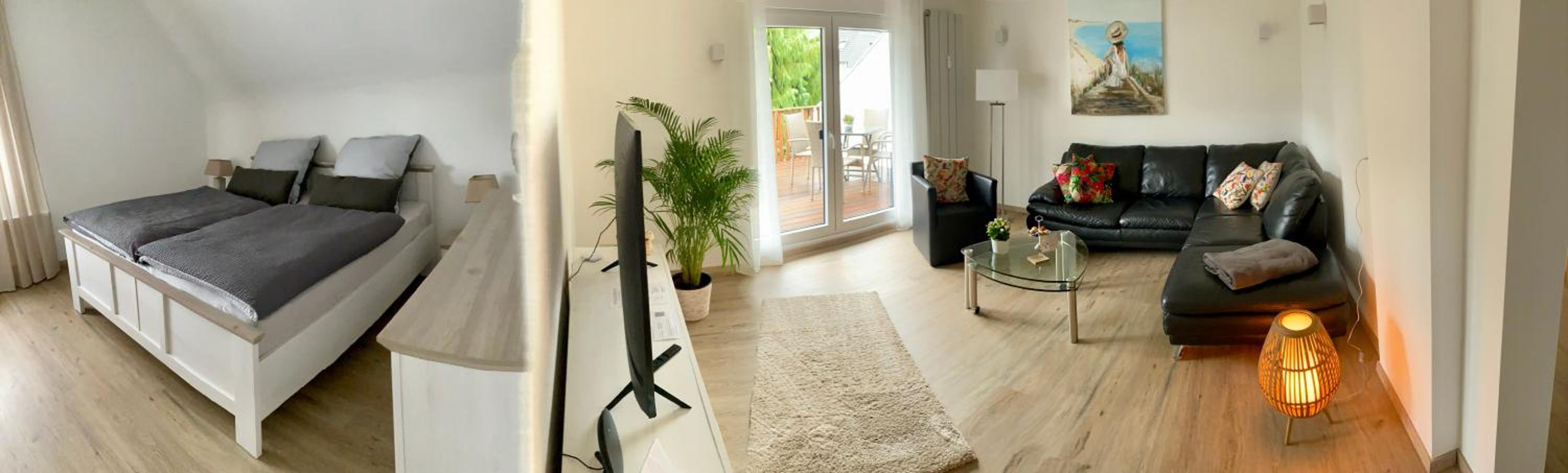 Terrassenwohnung mit Gartenblick