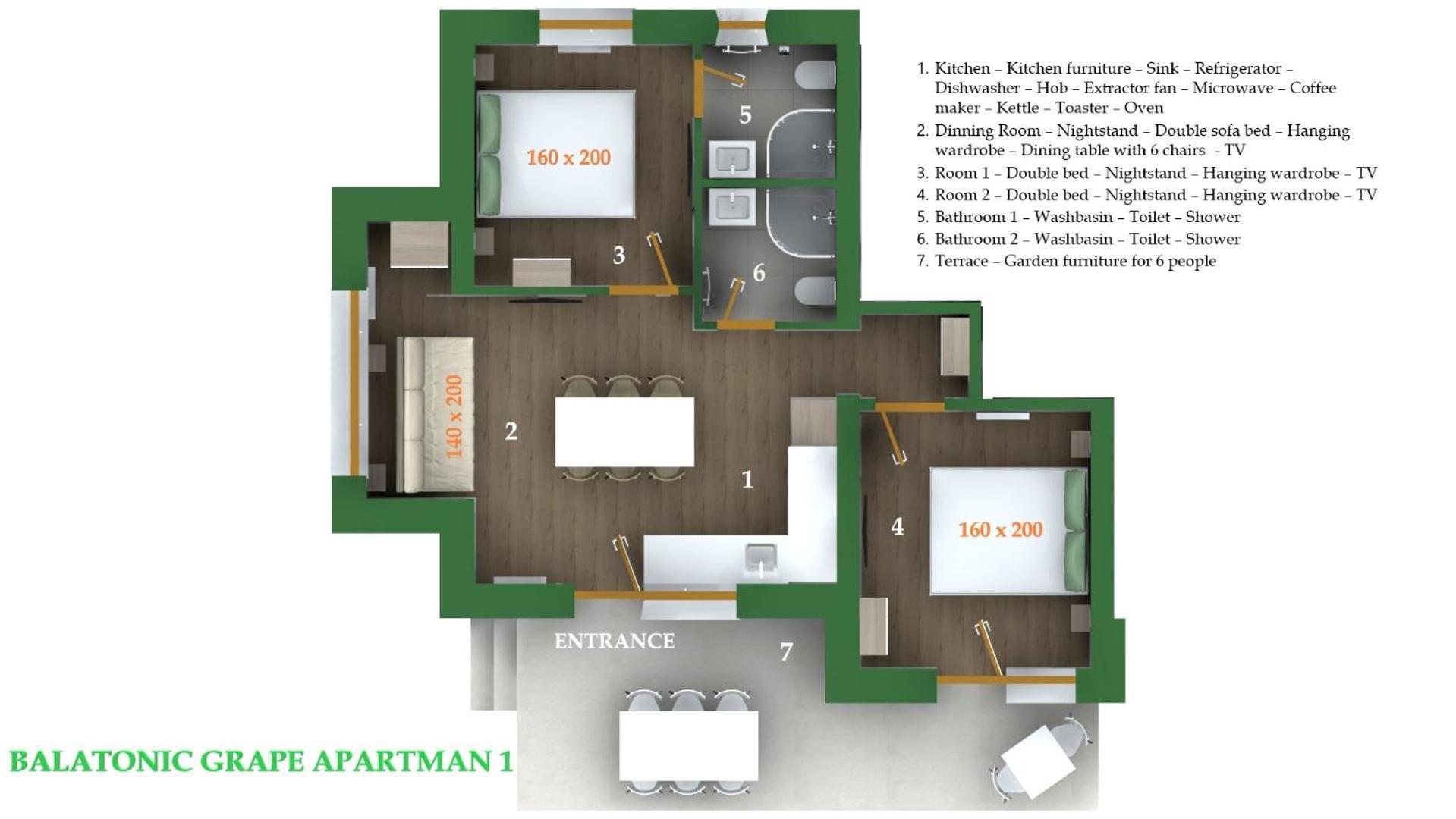 Balatonic Grape apartmanház