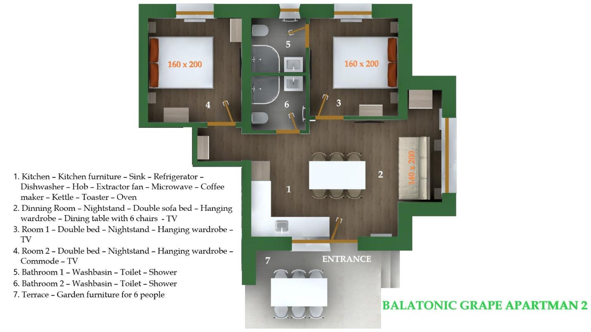 Balatonic Grape apartmanház