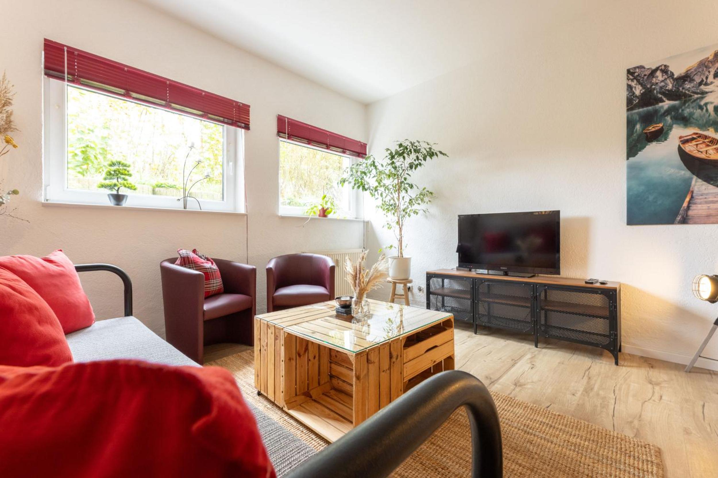 Große 120 qm Ferienwohnung für 6-12 Personen mit Parkplatz nahe Bamberg