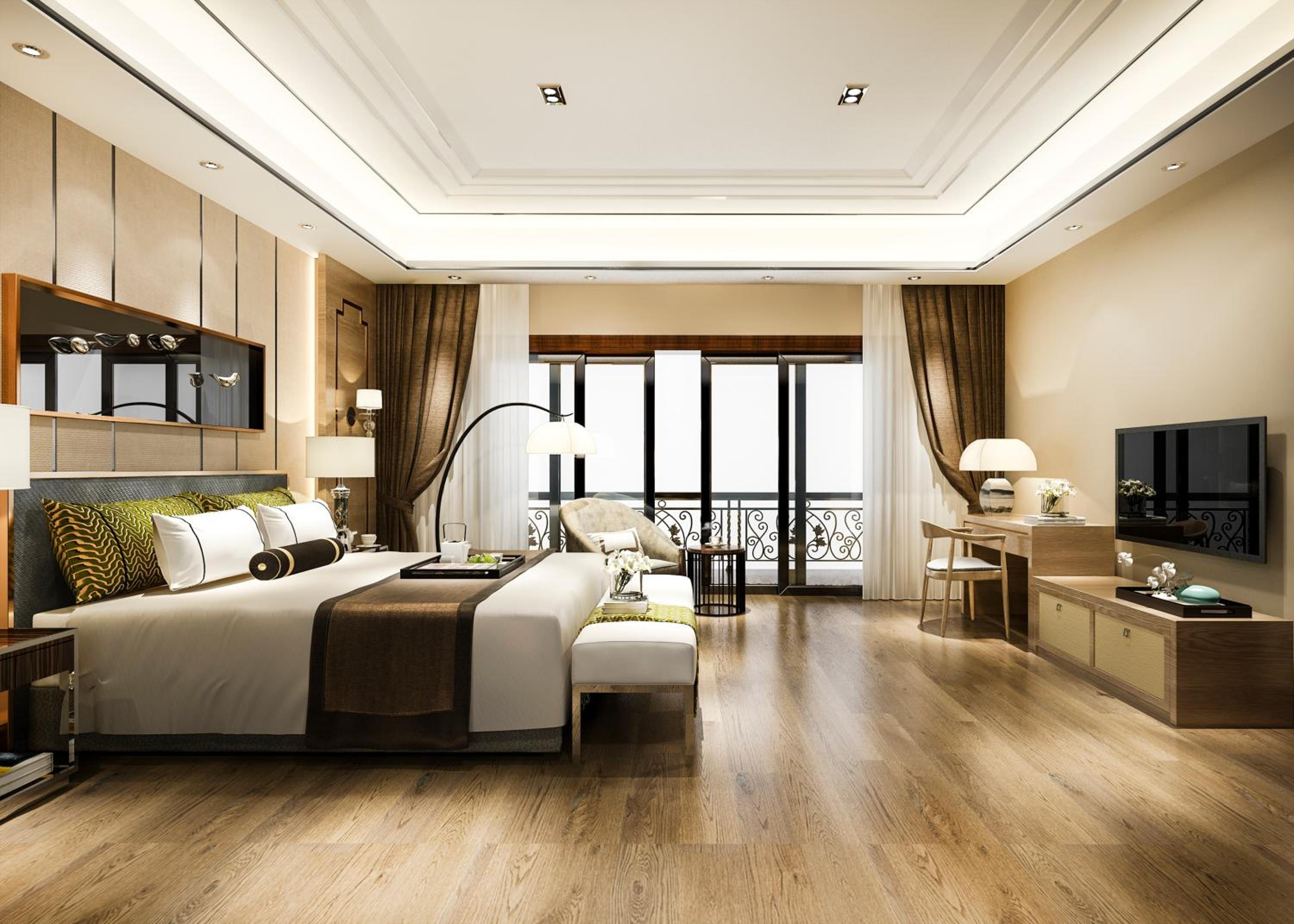 hotel room