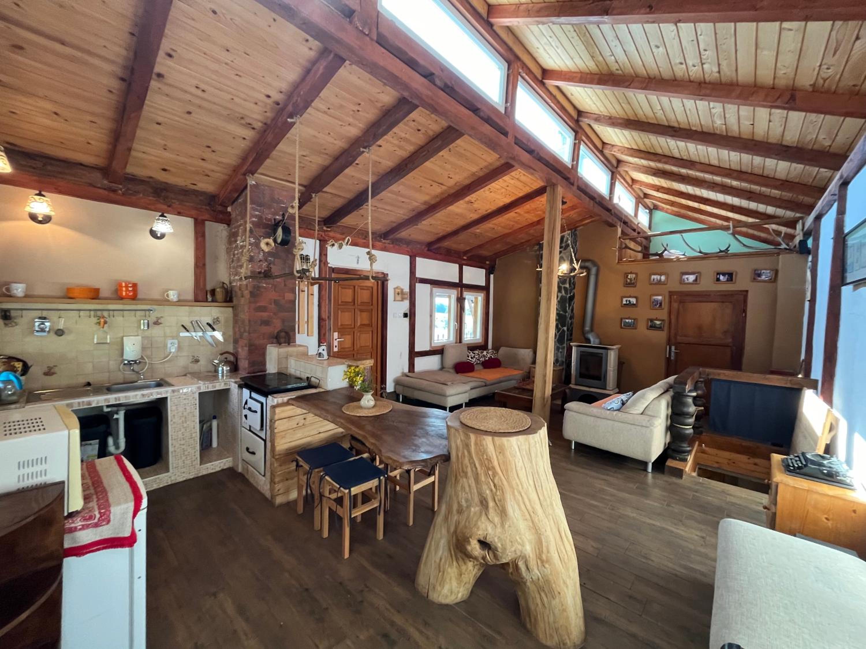 Loftová chata so saunou v Budinských Lazoch view 5