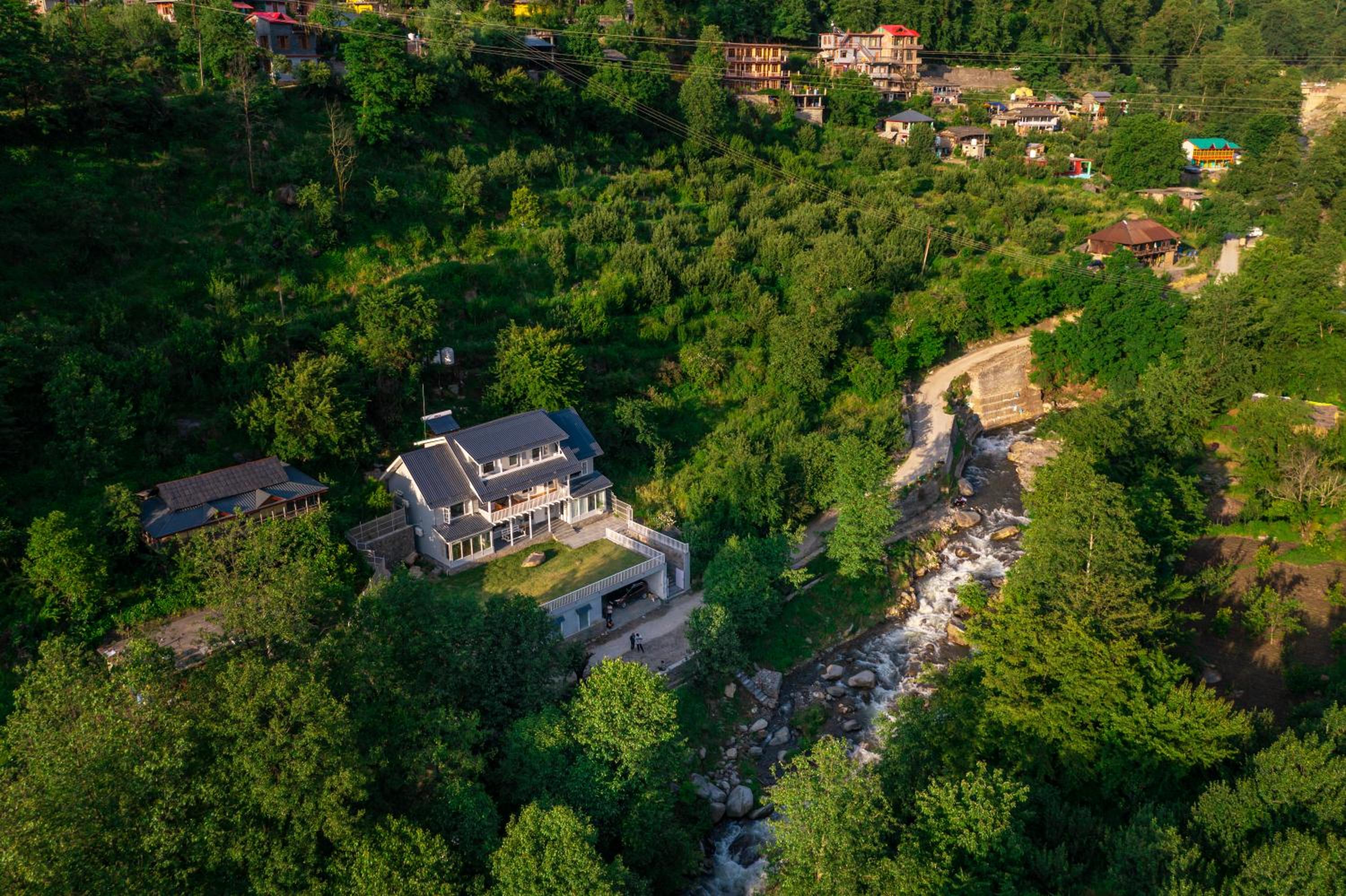 SaffronStays White Castle by the Beas view 2