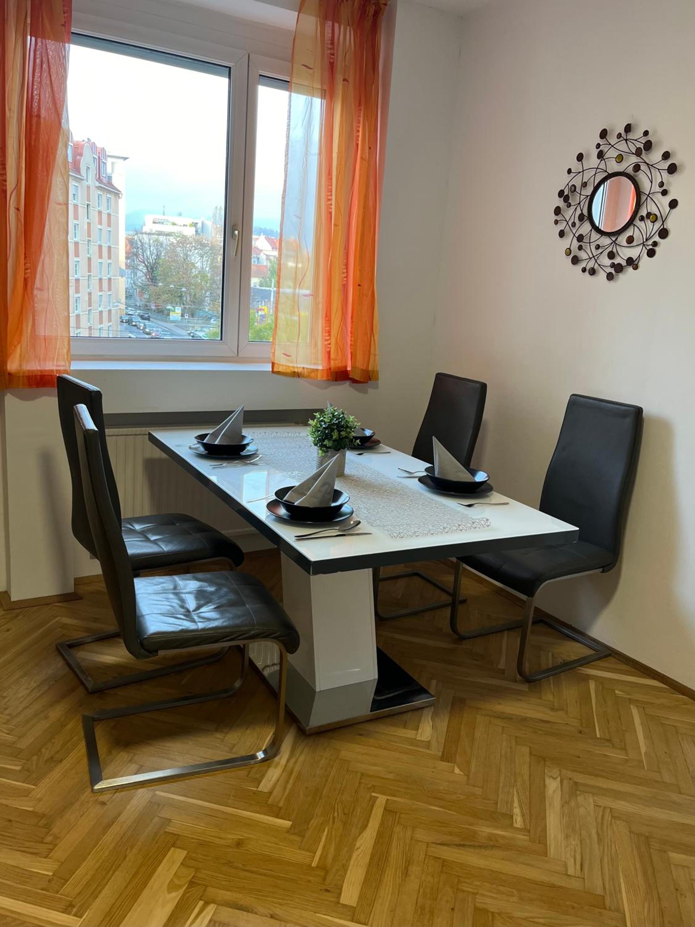 Family apartment with parking