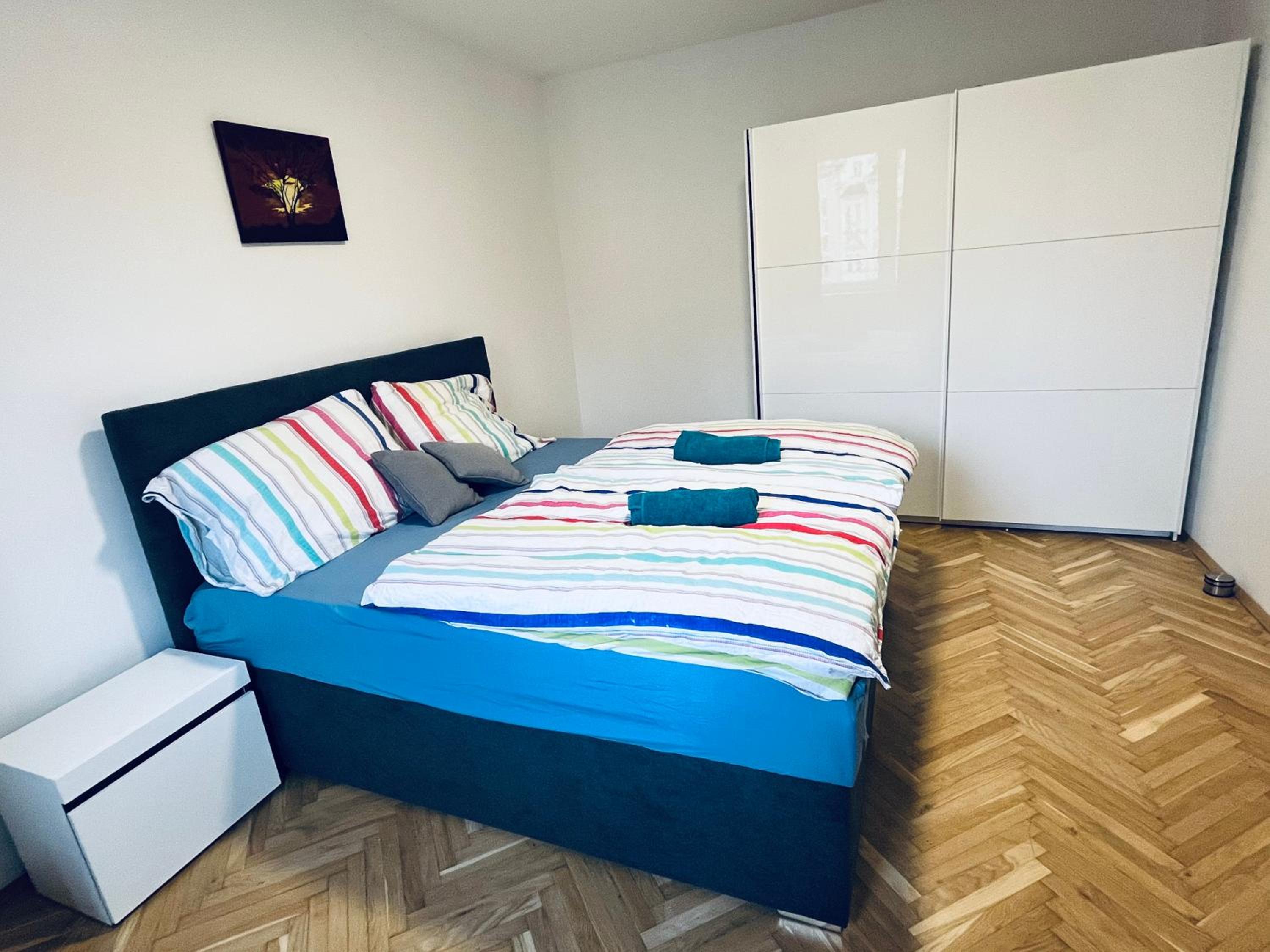 Family apartment with parking