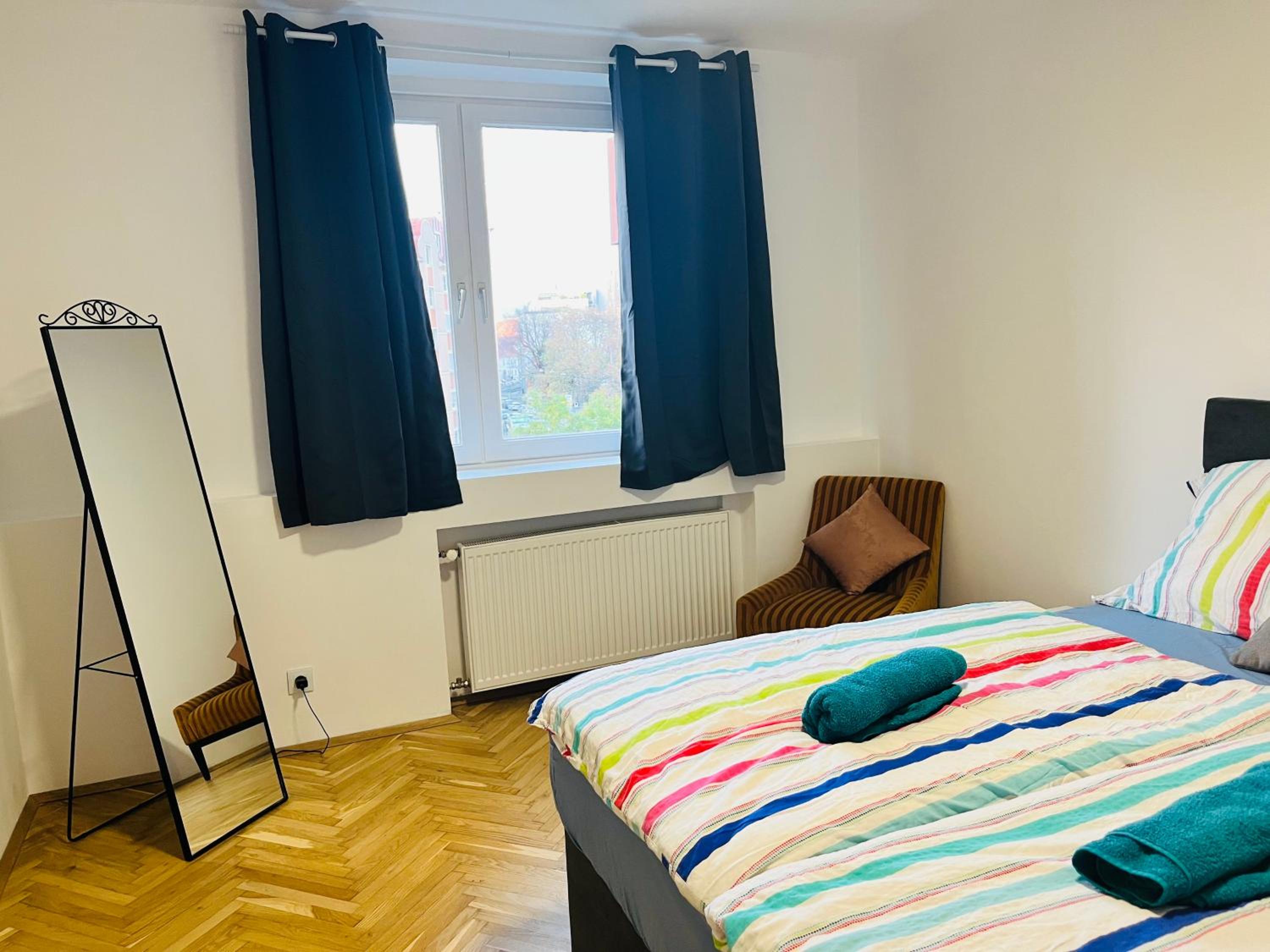 Family apartment with parking