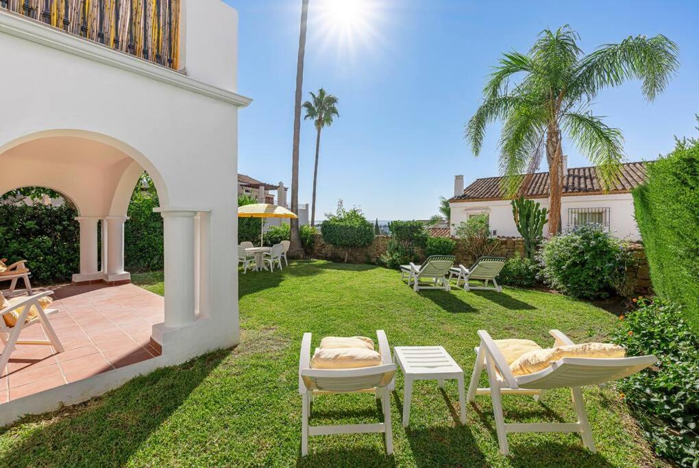 Spacious White Spanish Style House with Sea Views