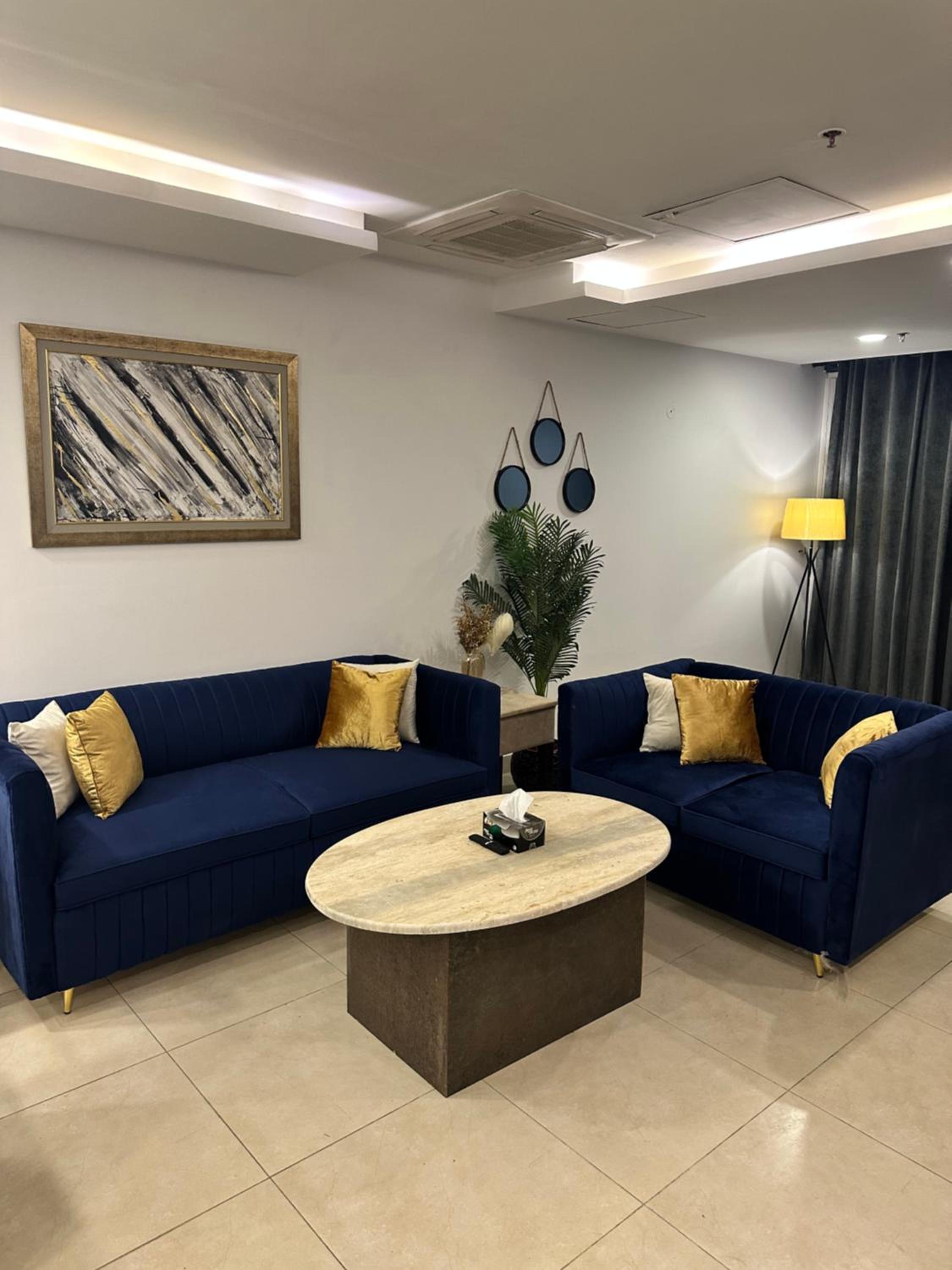 Tuscany x ZN 1BHK Self Check in Mall LUX DHA PH4 DT Terrace view 4