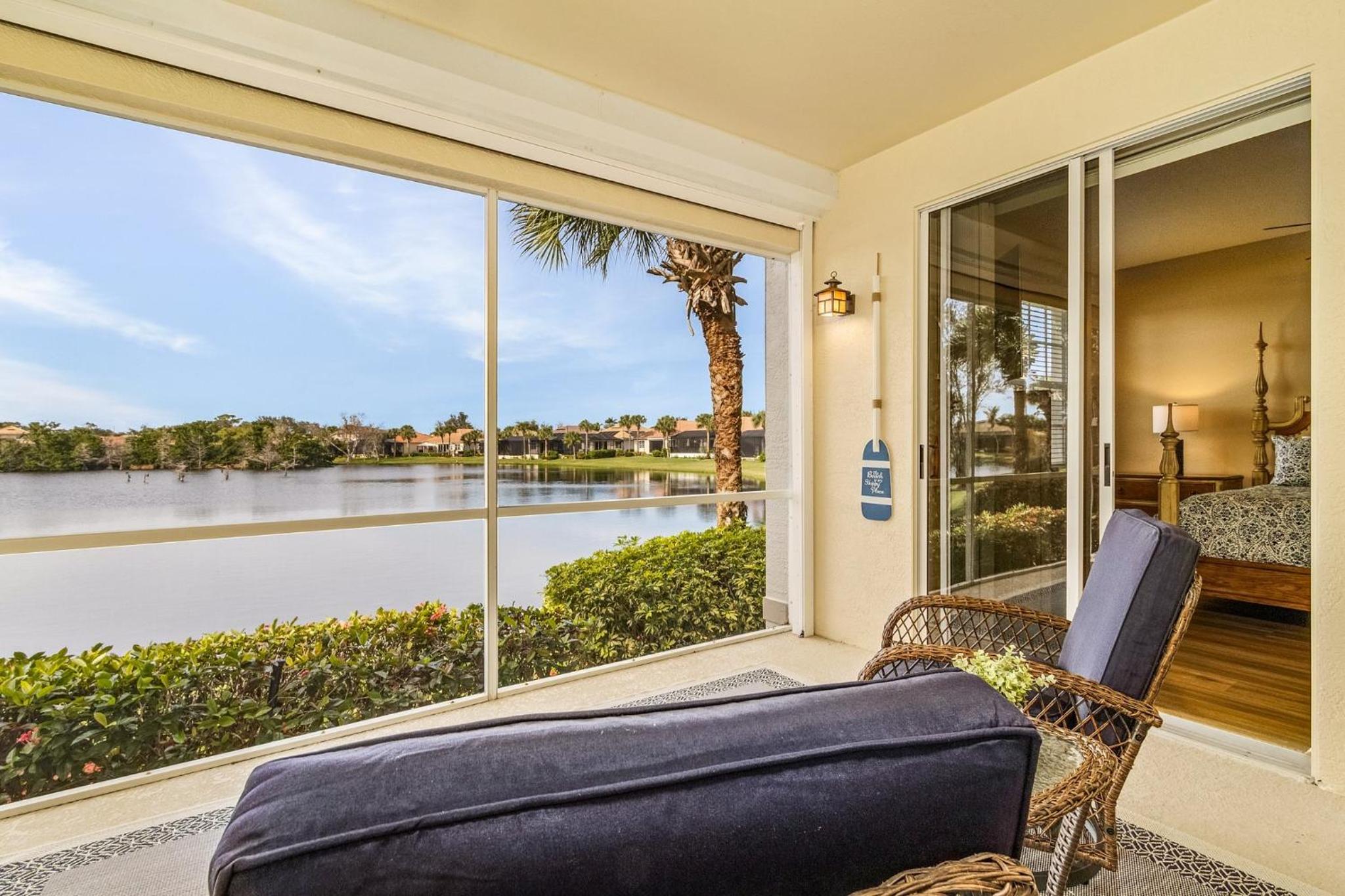 Elegant Condo w/ Lake Views, Pool & Private Lanai view 4