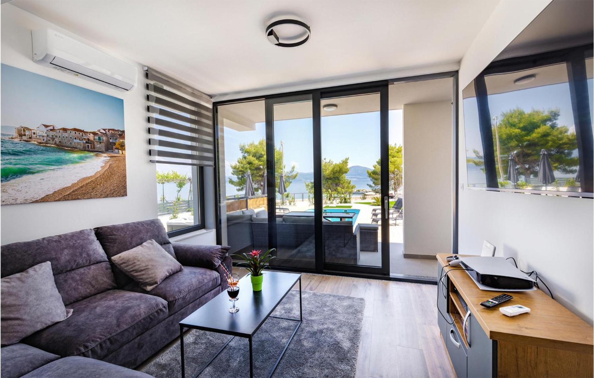 Nice Home In Drace With Sauna view 3