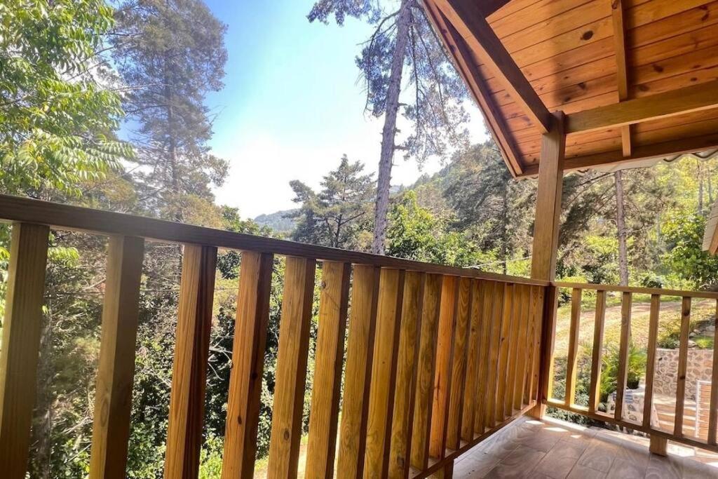Cabaña rodeada de naturaleza