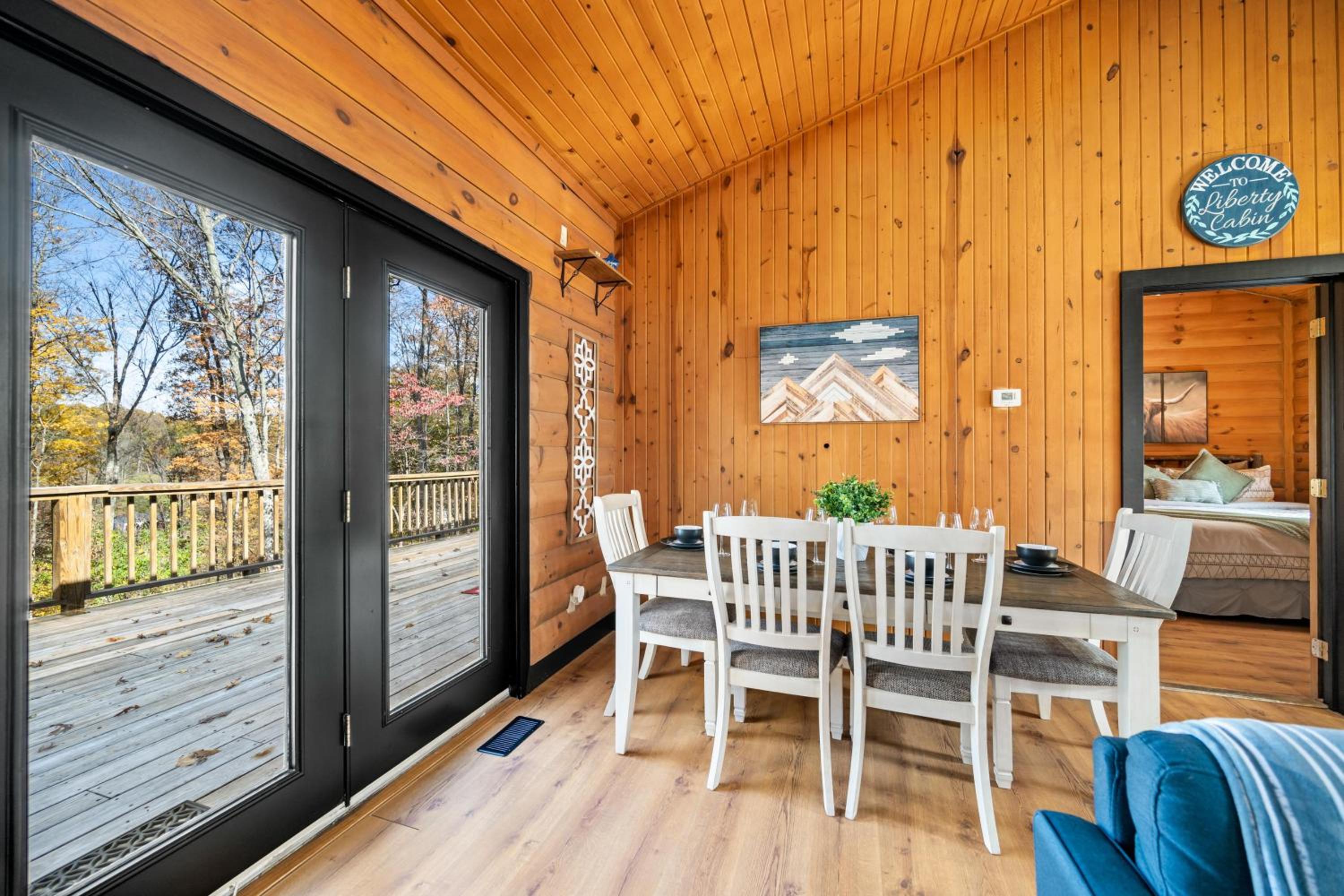 Liberty Log Cabin view 3