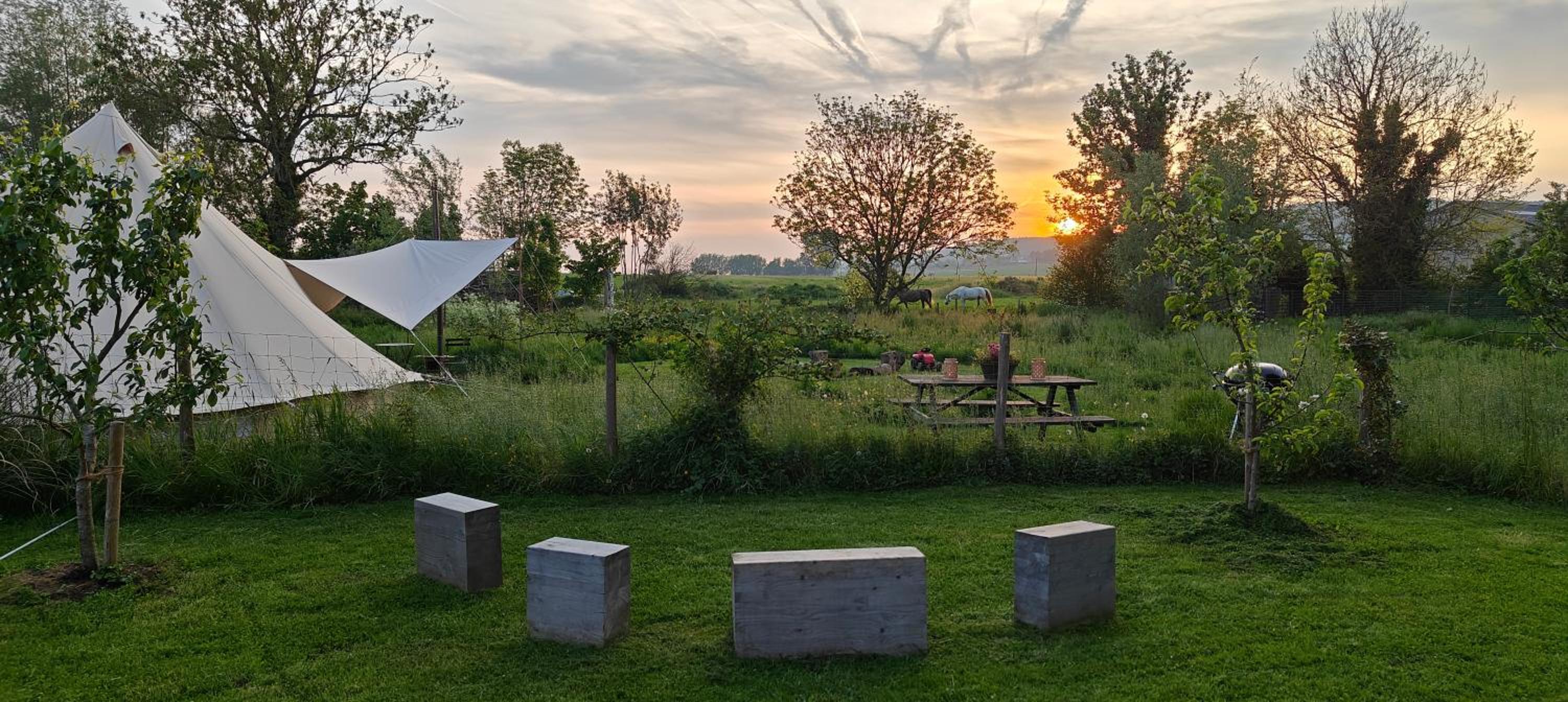 Au Pied Du Trieu, the glamping experience
