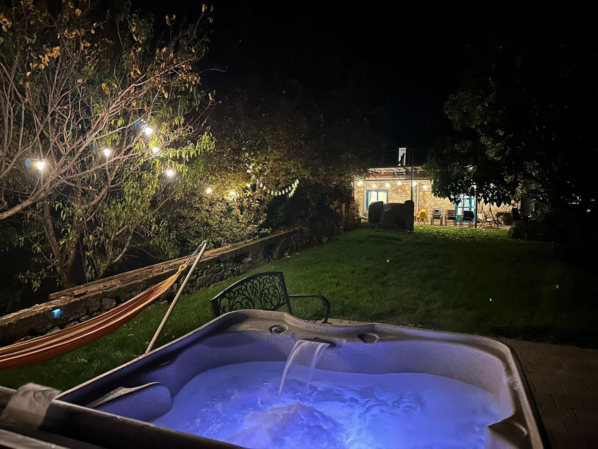 Modern stone house in Balatonfüred with jacuzzi view 2