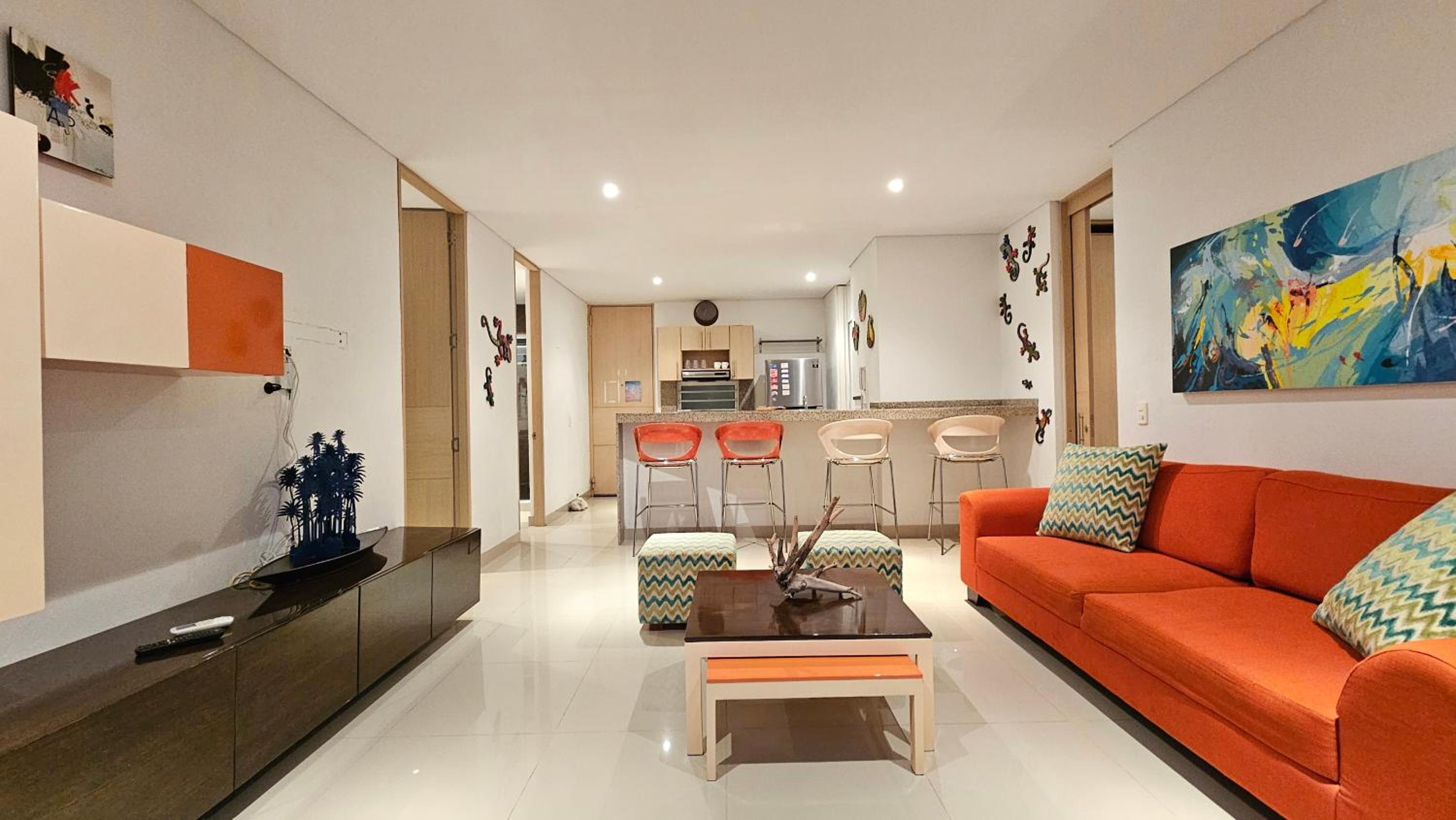Cómodo y exclusivo apartamento de playa