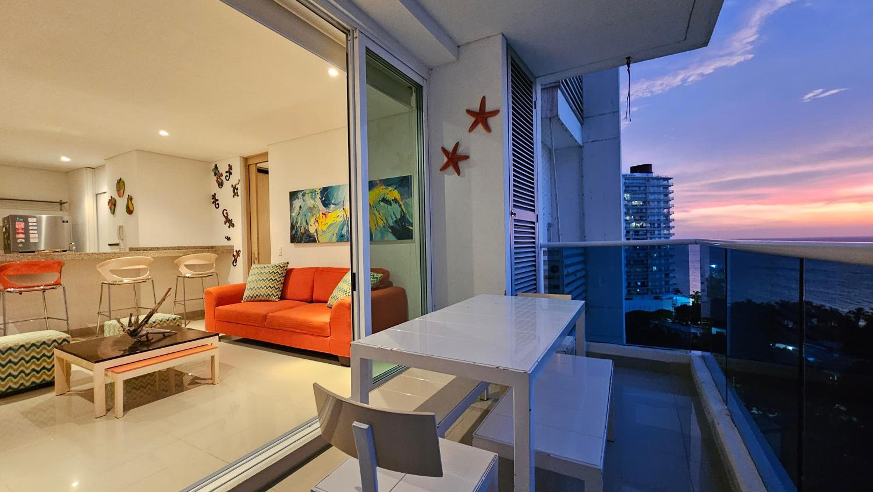 Cómodo y exclusivo apartamento de playa