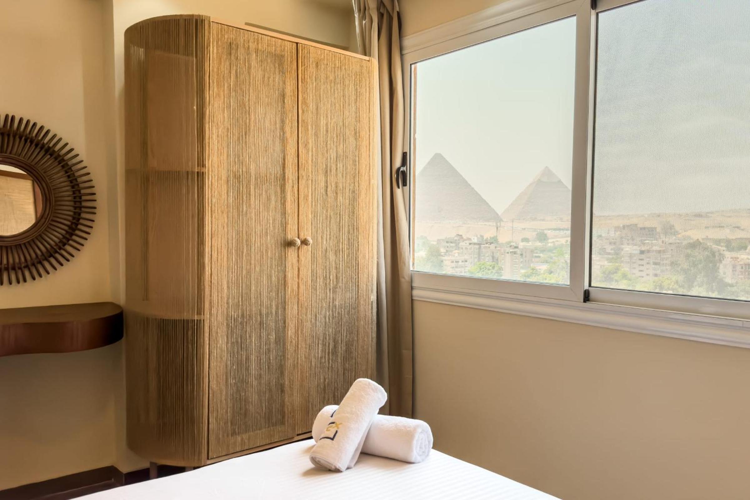The 2 BDR Pyramids Pictorial Place in Giza