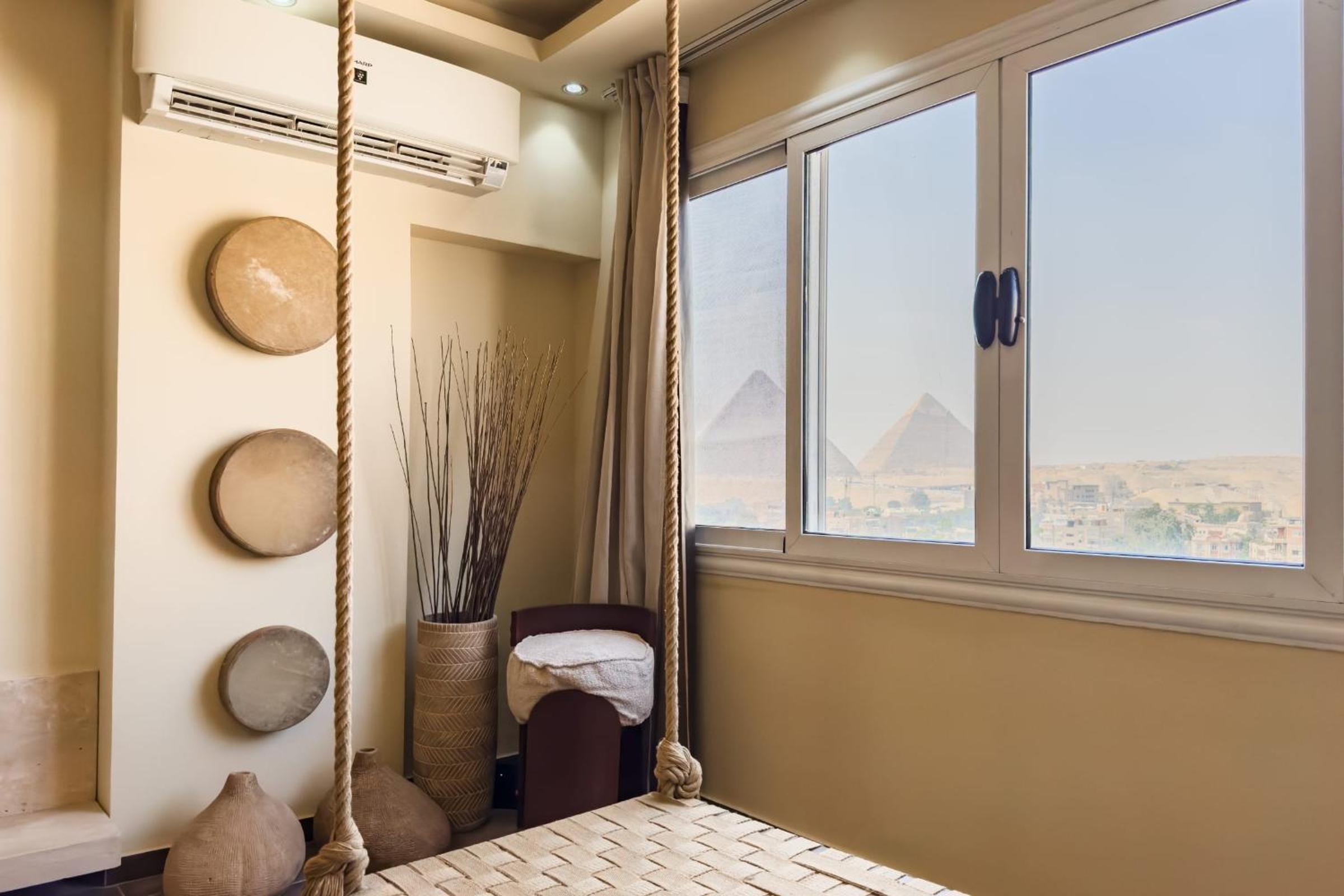 The 2 BDR Pyramids Pictorial Place in Giza